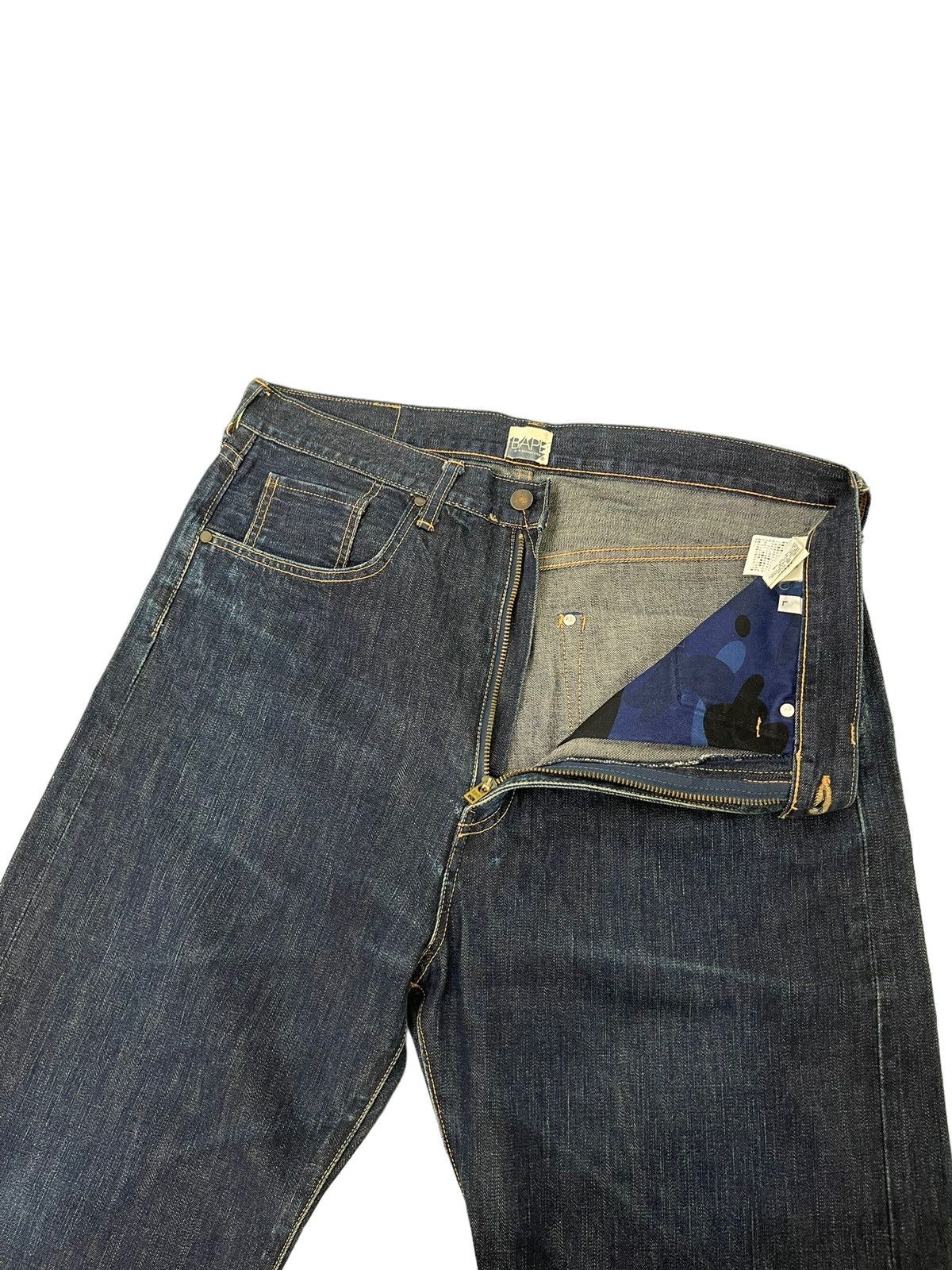 Bape Bapesta Denim Size US 35 - 21 Thumbnail