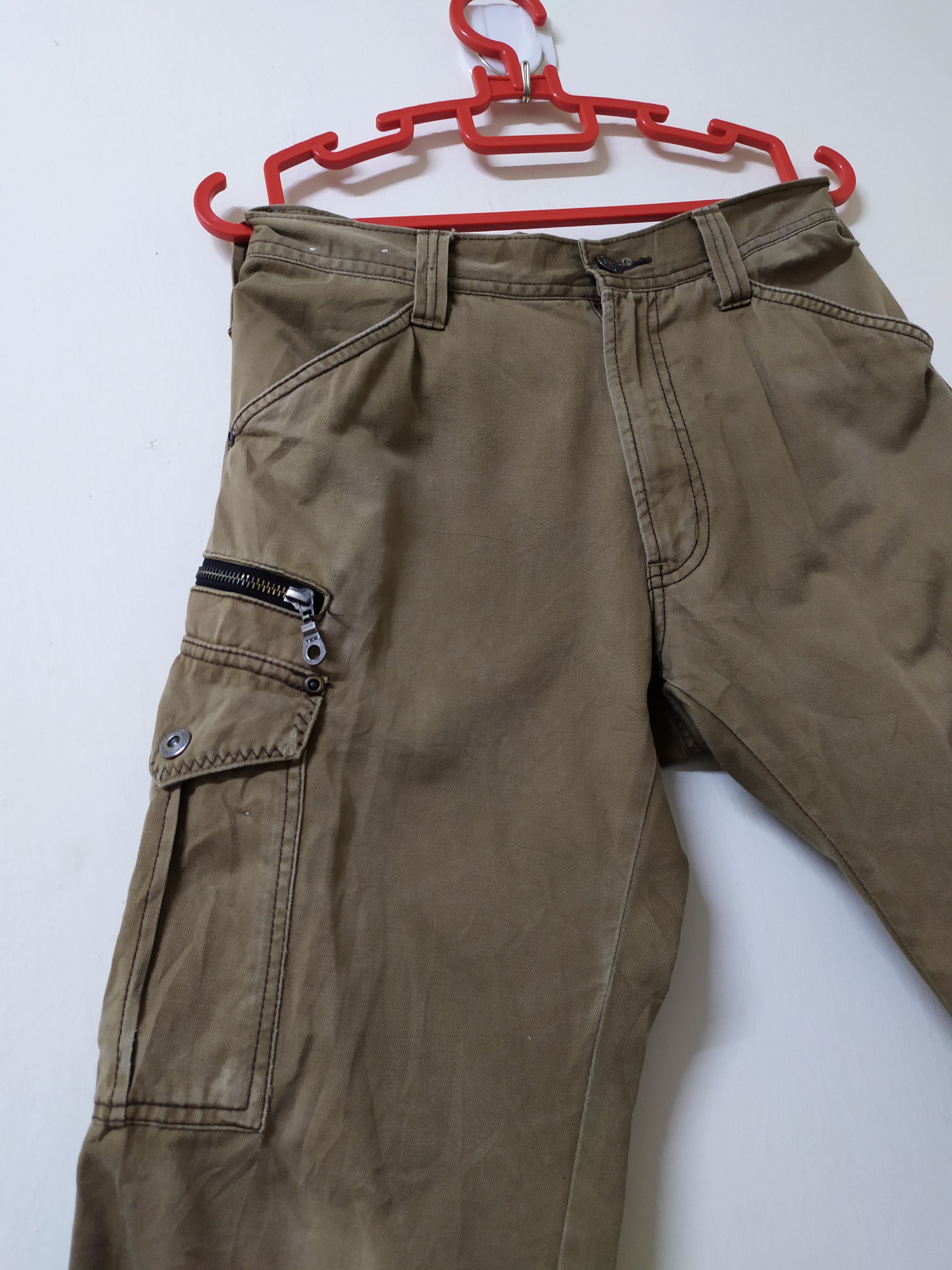 Japanese Brand Best offer ❗FADED CARGO PANTS/ TACTICAL PANTS Size US 30 / EU 46 - 3 Thumbnail