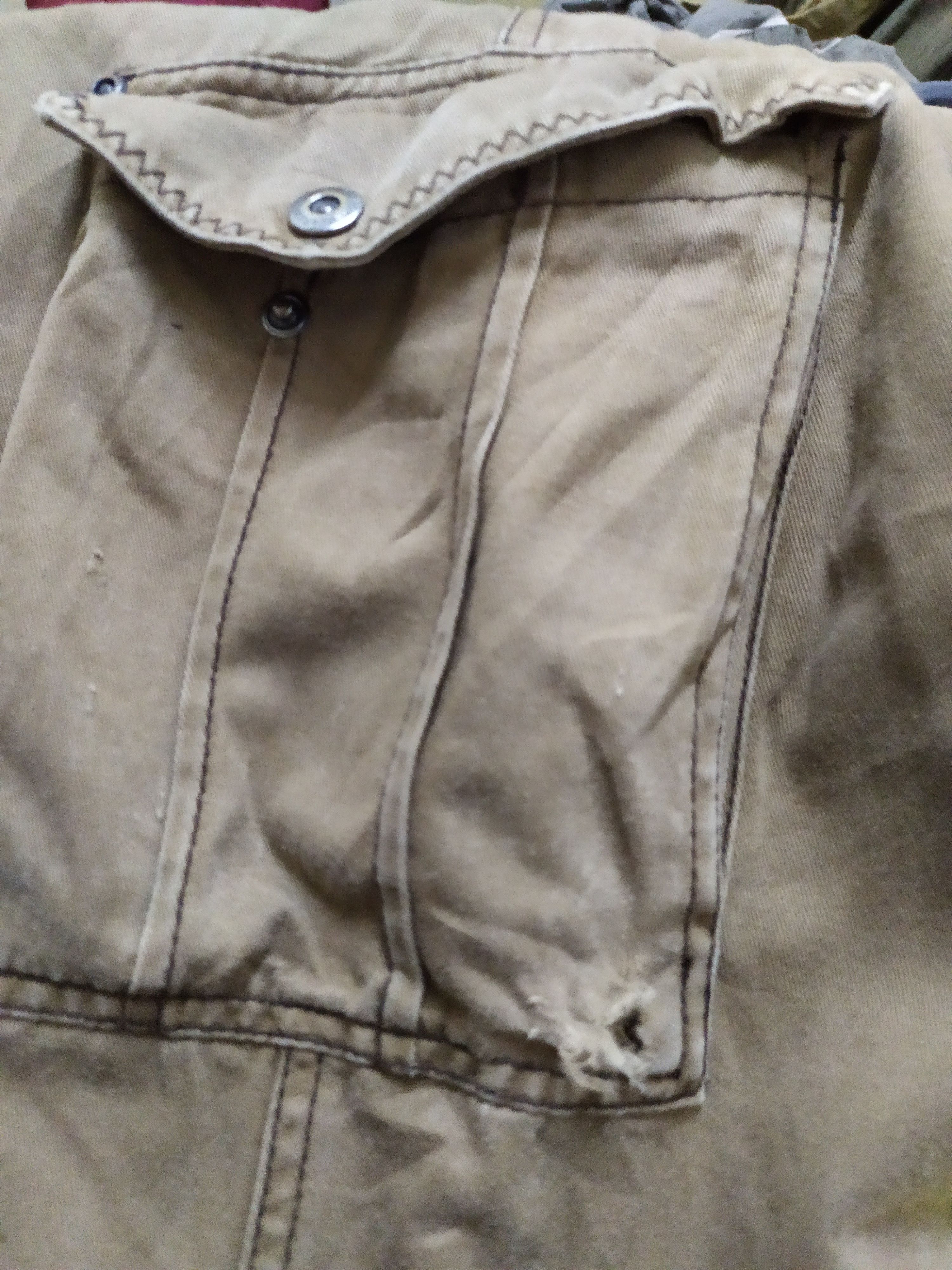 Japanese Brand Best offer ❗FADED CARGO PANTS/ TACTICAL PANTS Size US 30 / EU 46 - 17 Thumbnail