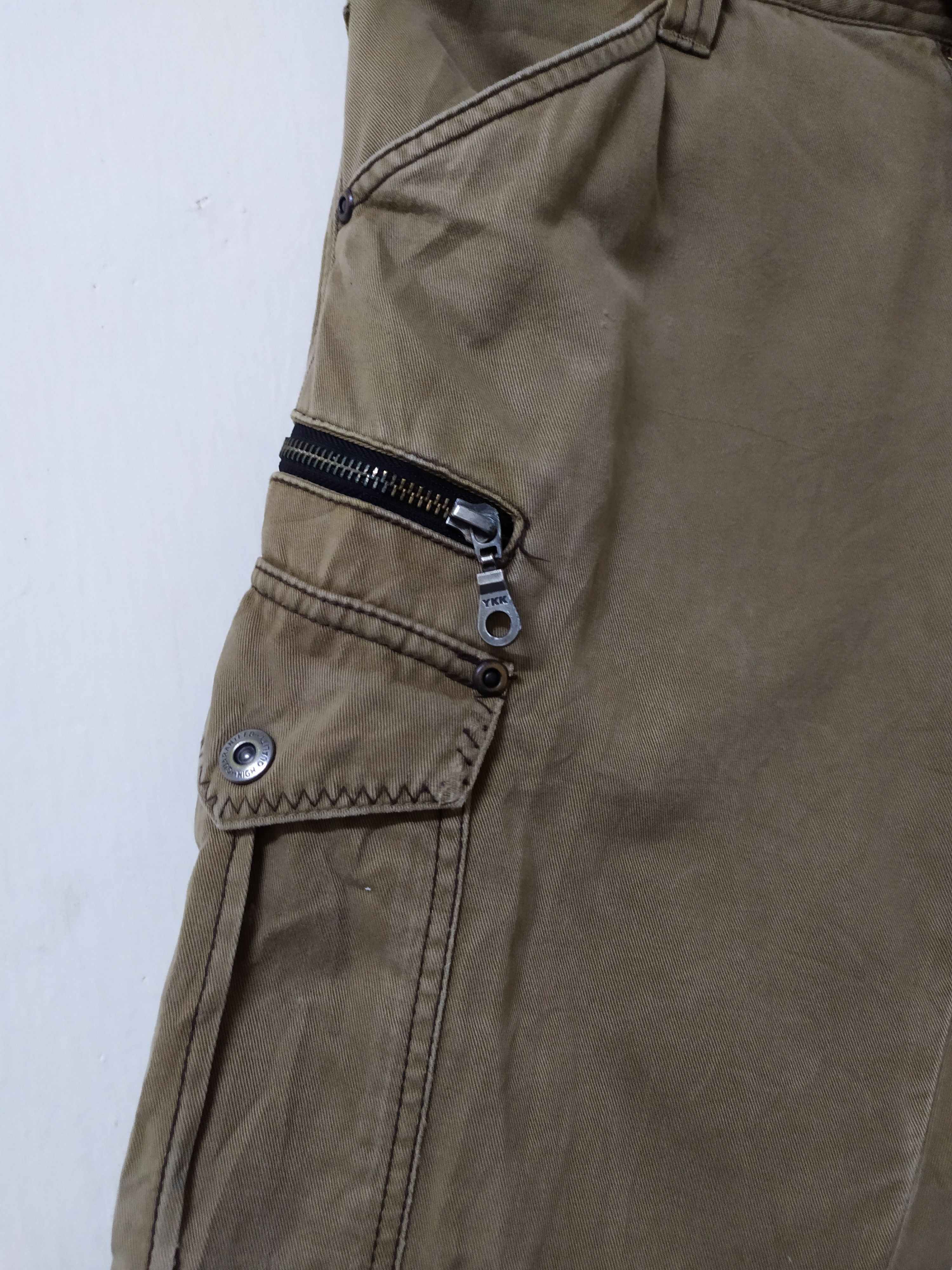 Japanese Brand Best offer ❗FADED CARGO PANTS/ TACTICAL PANTS Size US 30 / EU 46 - 4 Thumbnail