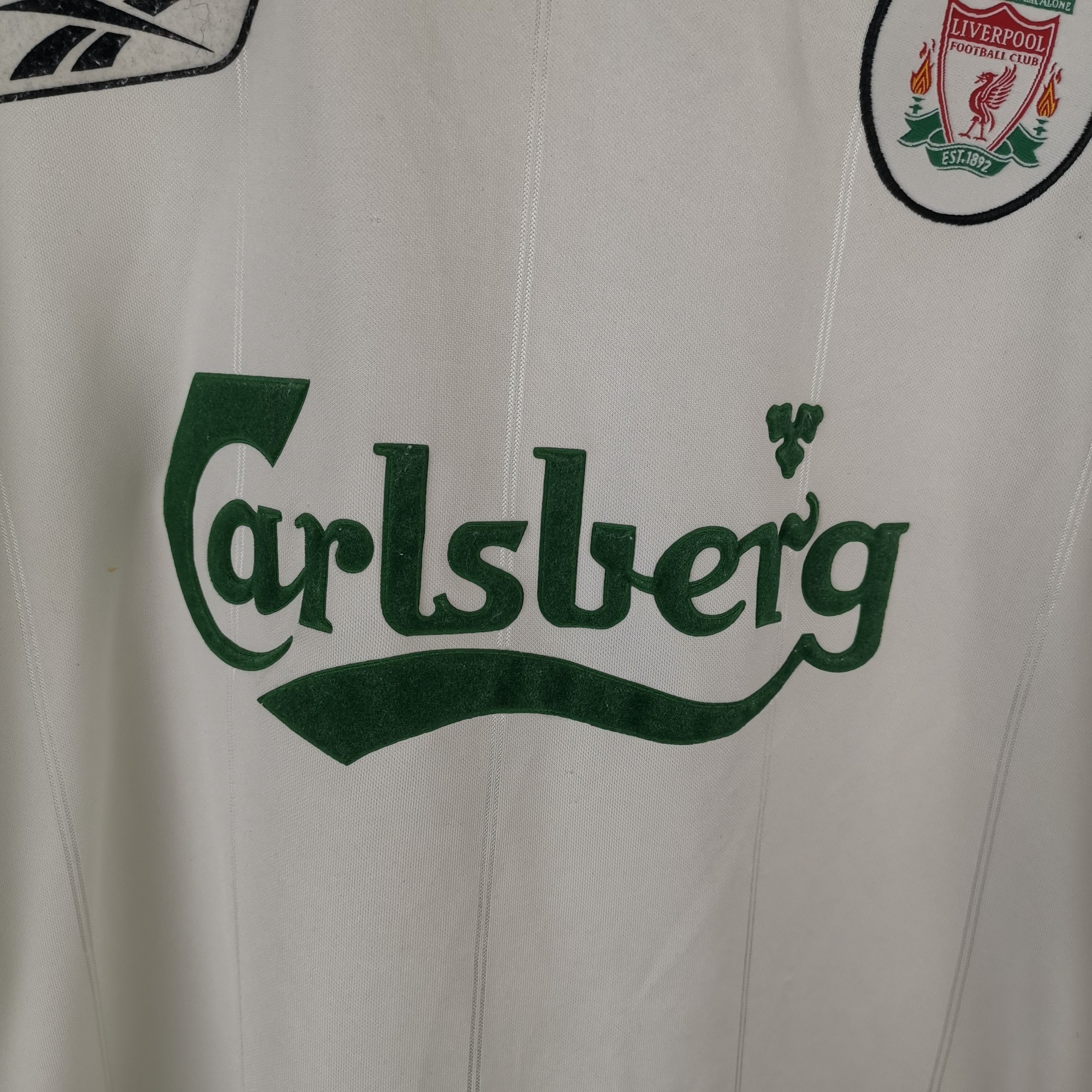 Reebok Reebok Liverpool 2003 2005 away soccer jersey football Size US XL / EU 56 / 4 - 2 Thumbnail