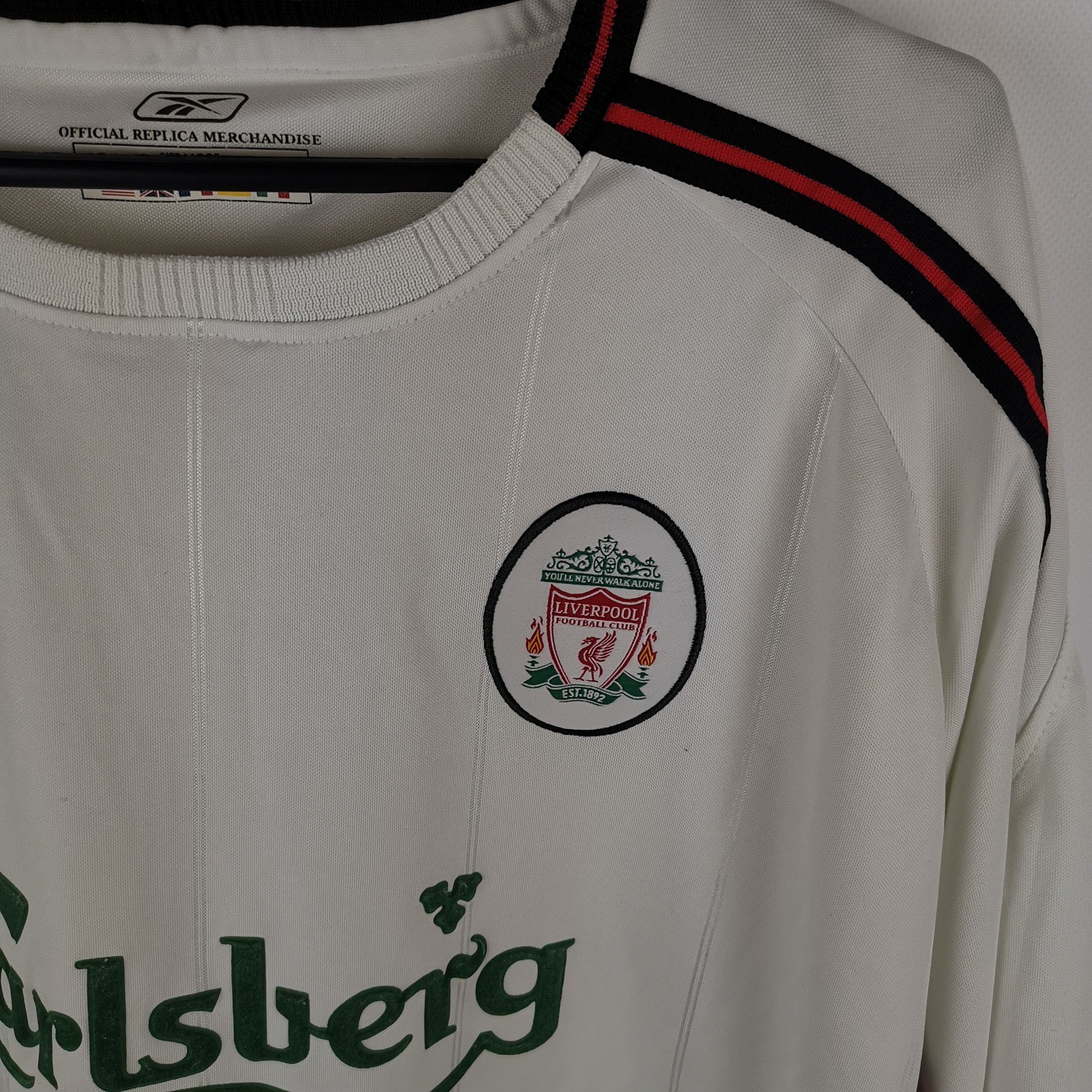 Reebok Reebok Liverpool 2003 2005 away soccer jersey football Size US XL / EU 56 / 4 - 3 Thumbnail