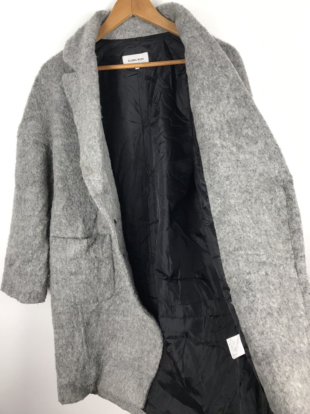 Global Work × Japanese Brand Global work long jacket Armpit 22’x34” Size US S / EU 44-46 / 1 - 4 Thumbnail