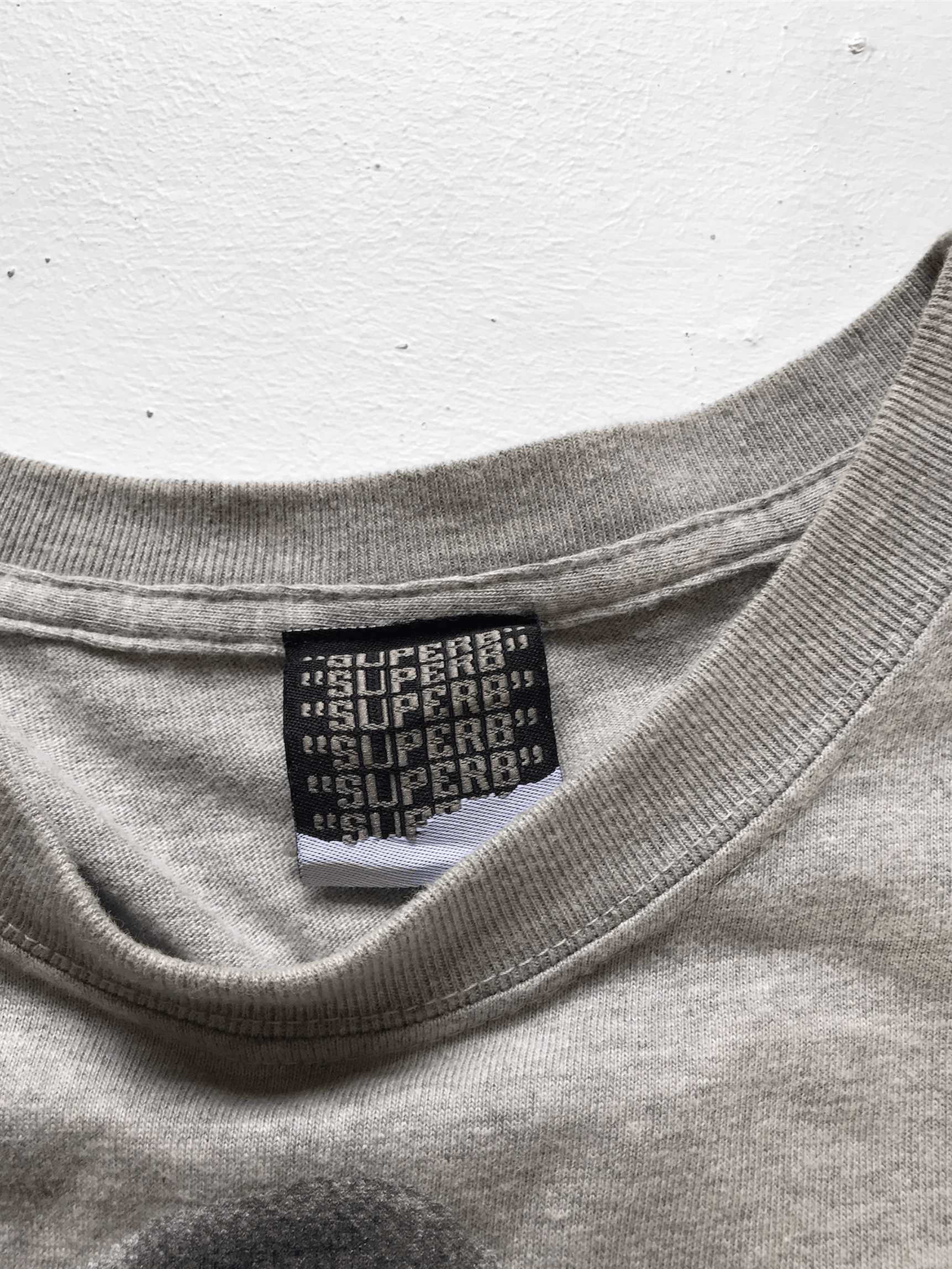 Japanese Brand × SUPERB Superb Gray Young Blood T Shirt Size US XL / EU 56 / 4 - 3 Thumbnail