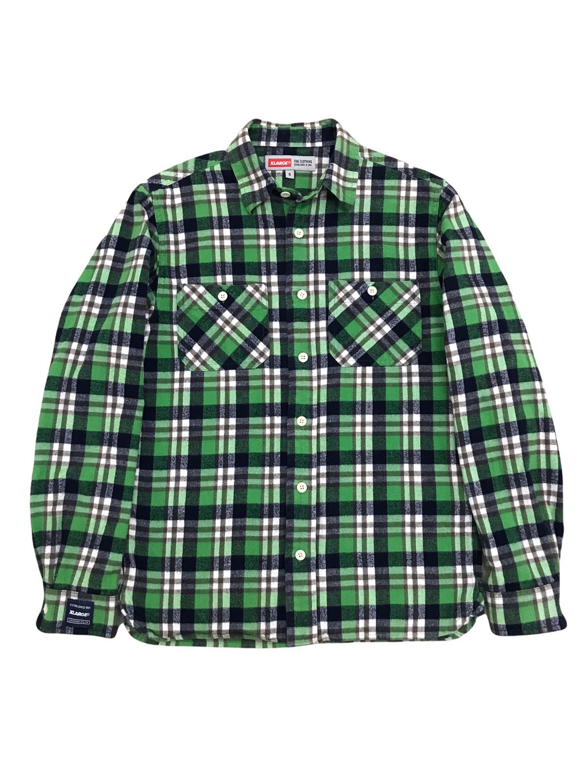 Xlarge XLARGE LOS ANGELES CA Flannel Check Shirt Size US S / EU 44-46 / 1 - 1 Thumbnail