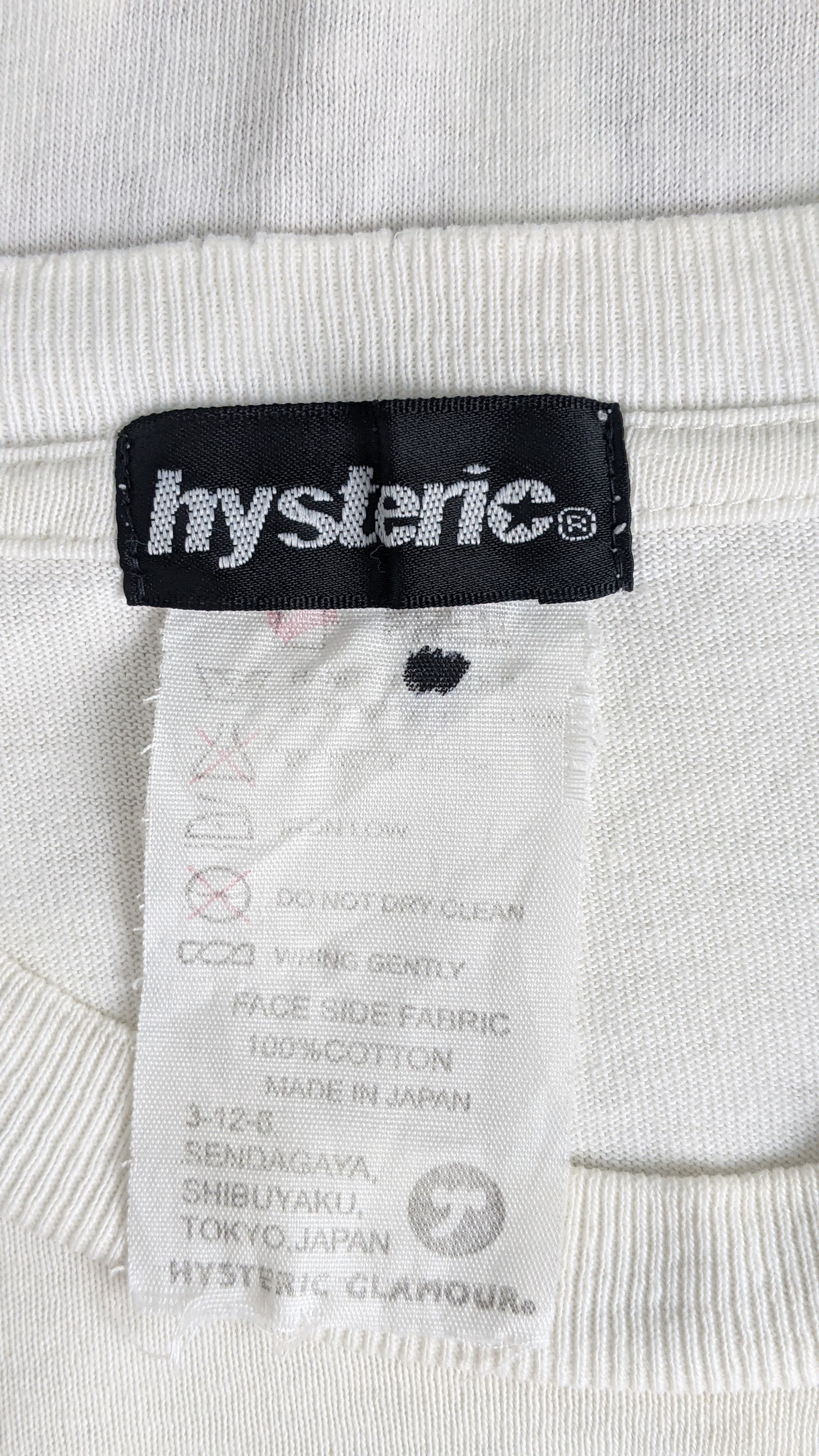 Hysteric Glamour Hysteric Glamour Rock Chick shirt Size US S / EU 44-46 / 1 - 4 Thumbnail