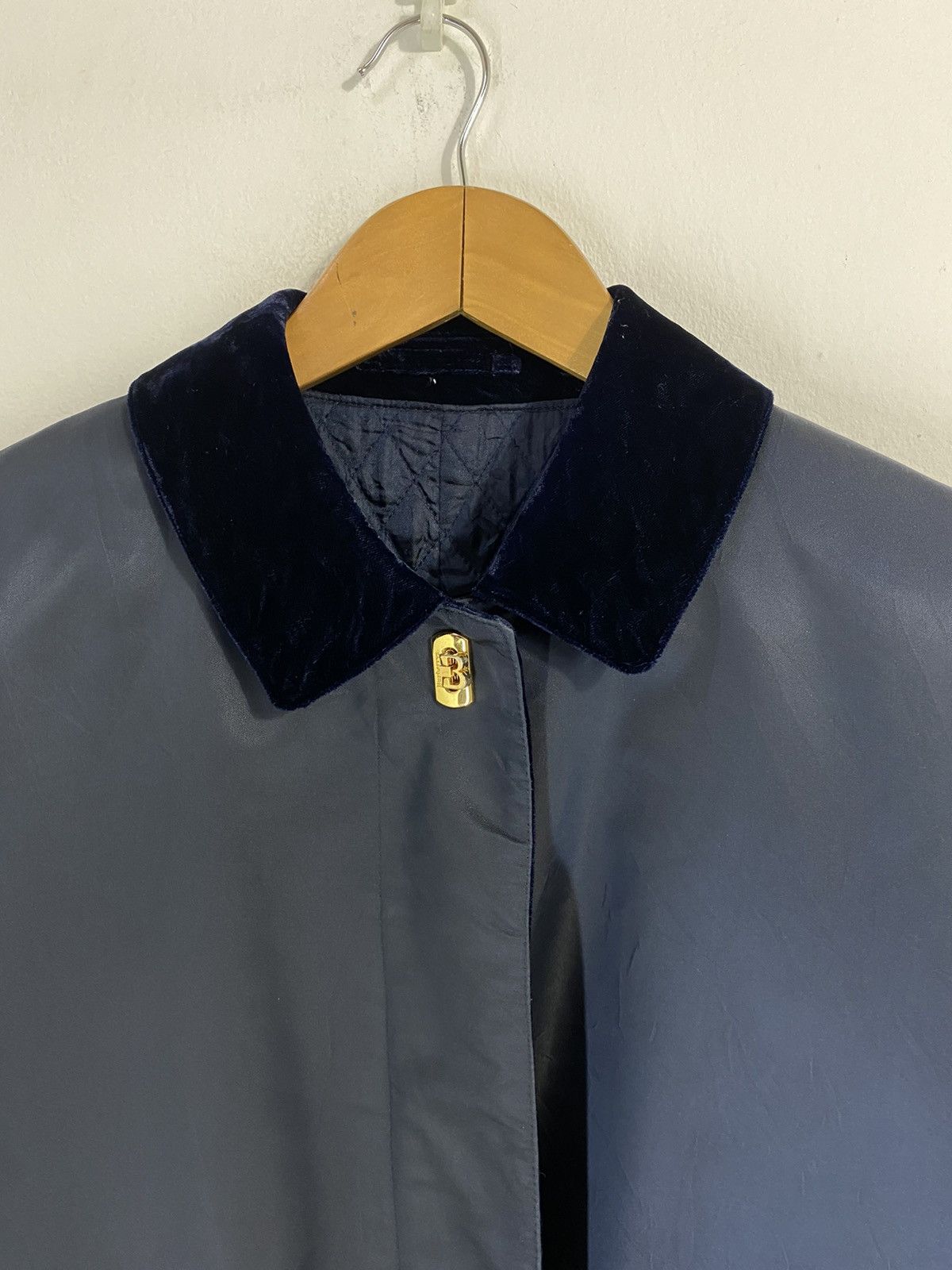 Burberry Burberry Long Jacket Velvet Collar Design Size US M / EU 48-50 / 2 - 3 Thumbnail