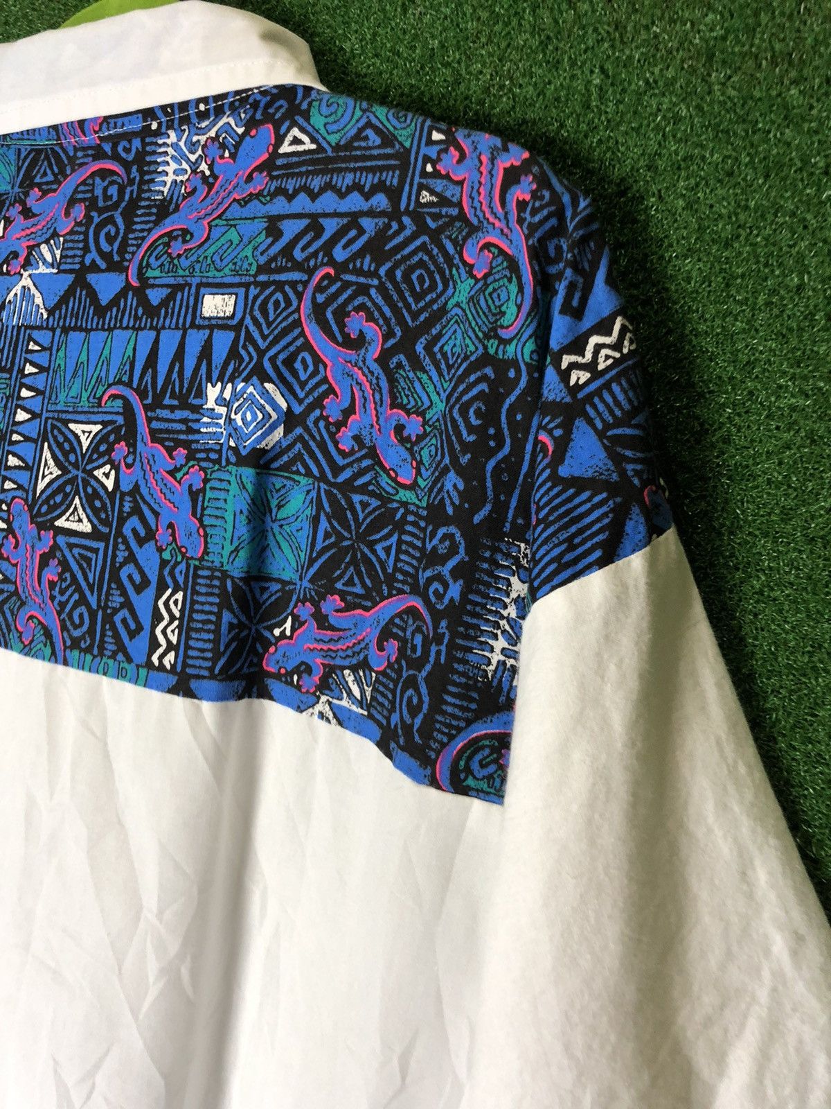 Vintage Vintage 70s Hawaiian Shirt Fashion great condition Size US L / EU 52-54 / 3 - 12 Thumbnail
