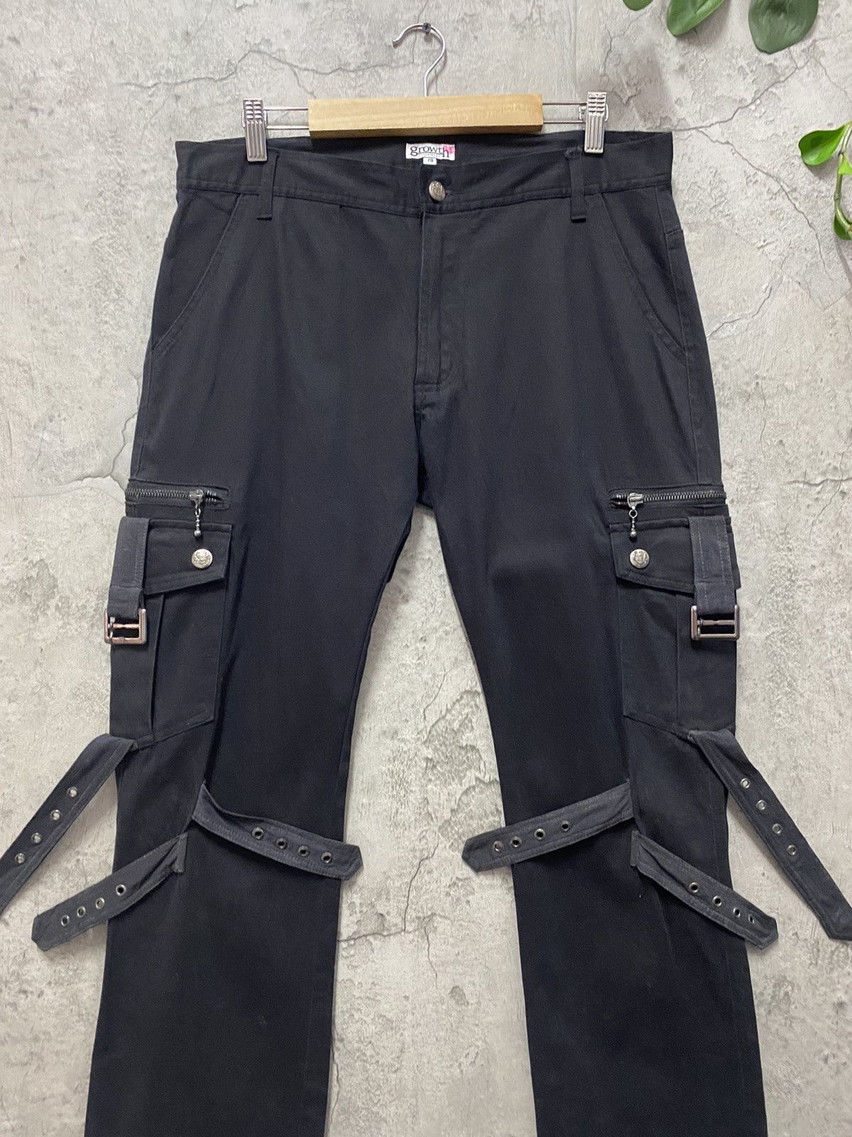 In The Attic × Japanese Brand In The Attic Japan Bondage Multi Pocket Cargo Pants Size US 32 / EU 48 - 3 Thumbnail