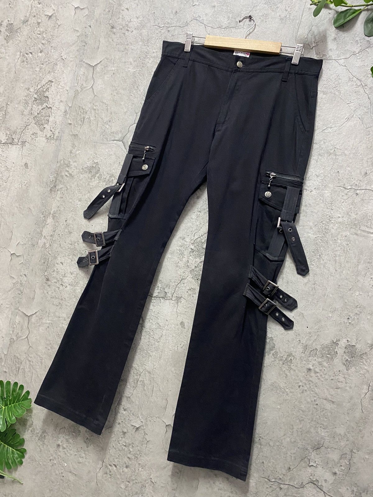 In The Attic × Japanese Brand In The Attic Japan Bondage Multi Pocket Cargo Pants Size US 32 / EU 48 - 4 Thumbnail