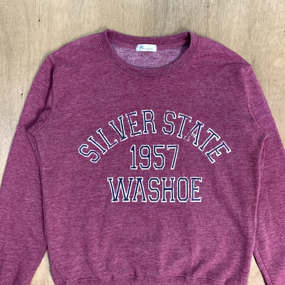 Other Vintage FREE NATURE Silver State Washoe Crewneck Sweatshirt Size US L / EU 52-54 / 3 - 3 Thumbnail
