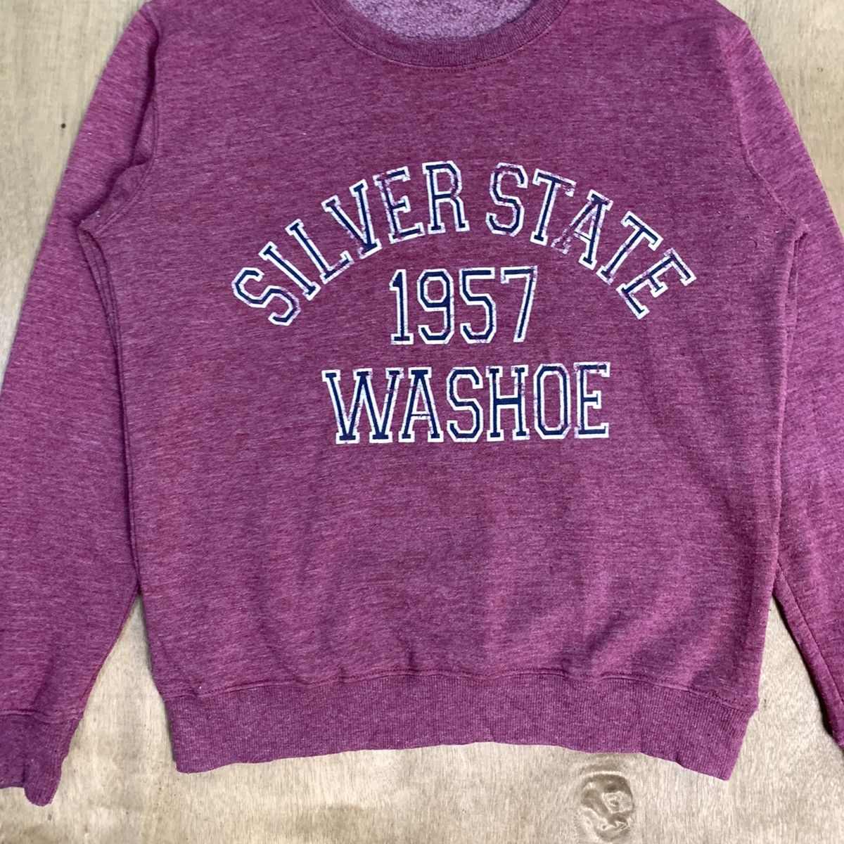 Other Vintage FREE NATURE Silver State Washoe Crewneck Sweatshirt Size US L / EU 52-54 / 3 - 4 Thumbnail
