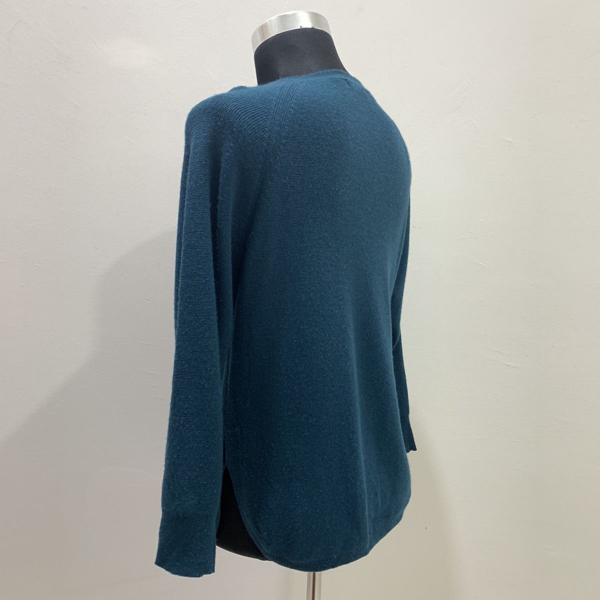 Designer SUNLAMAIL Button Curved Hem Doublepocket Knit Wool Cardigan Size M / US 6-8 / IT 42-44 - 16 Thumbnail