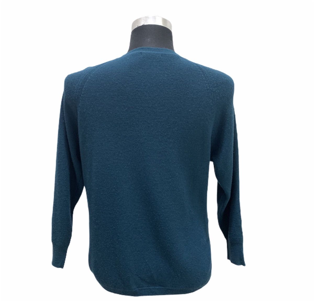 Designer SUNLAMAIL Button Curved Hem Doublepocket Knit Wool Cardigan Size M / US 6-8 / IT 42-44 - 3 Thumbnail