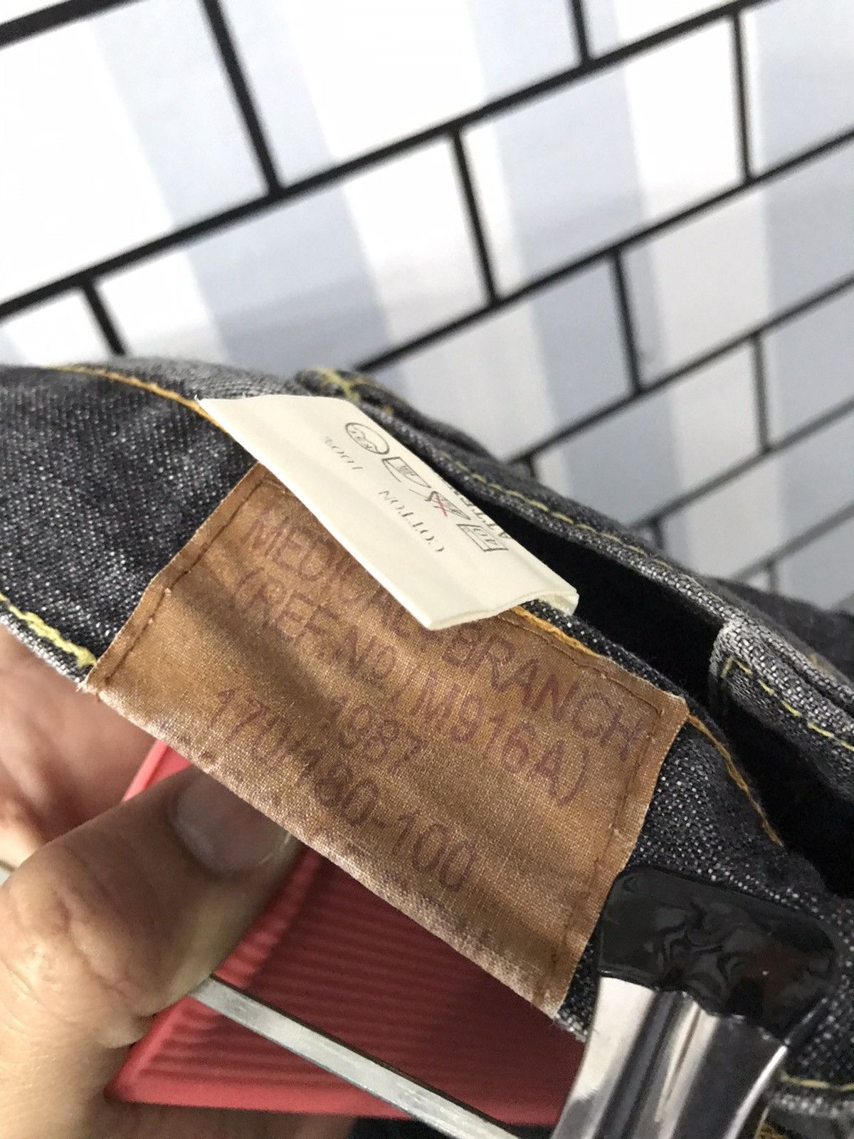 Japanese Brand × Vintage branch dept japan carpenter workwear flared denim pants Size US 29 - 15 Thumbnail