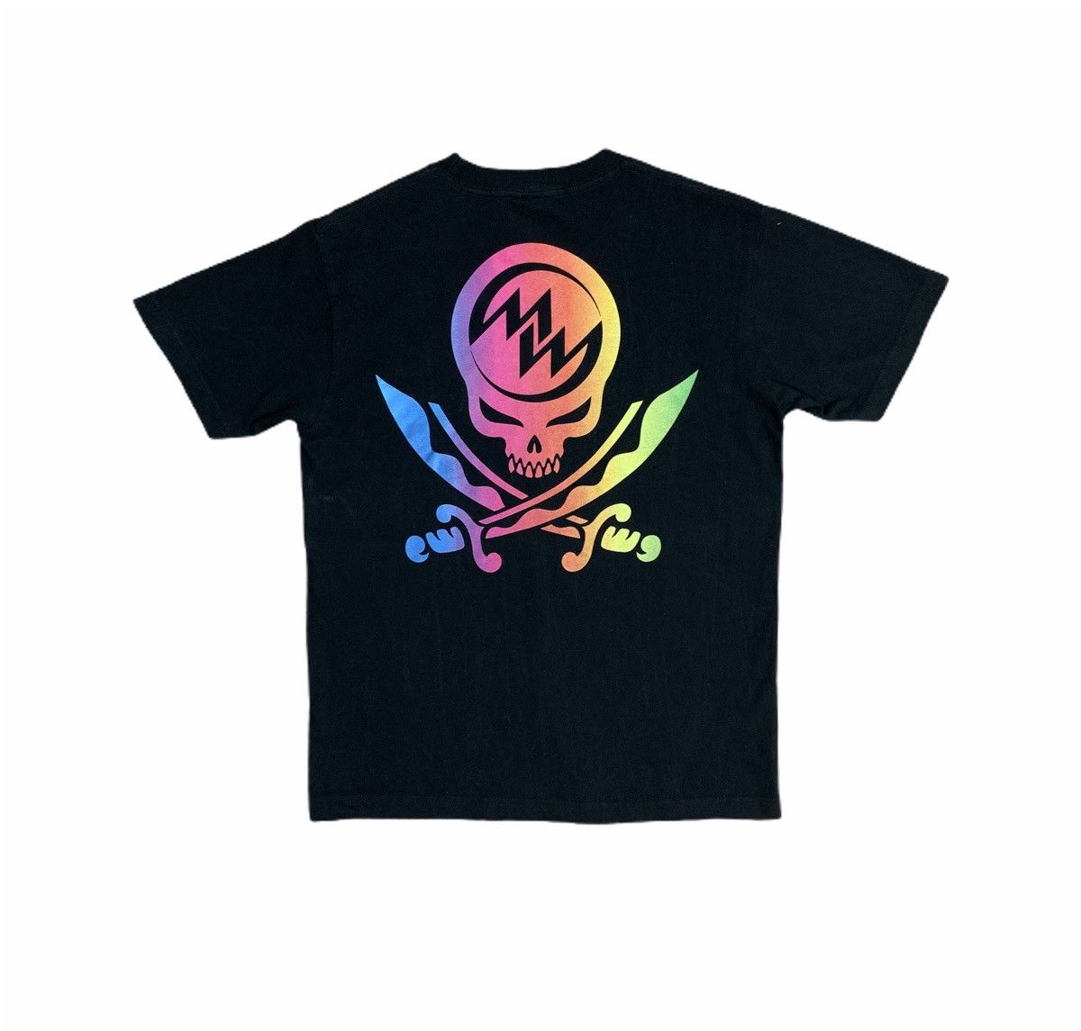 HAL Studios HIGH & LOWS MIGHTY WARRIOR Rainbow Skull Graphic Summer Tee Size US S / EU 44-46 / 1 - 1 Thumbnail