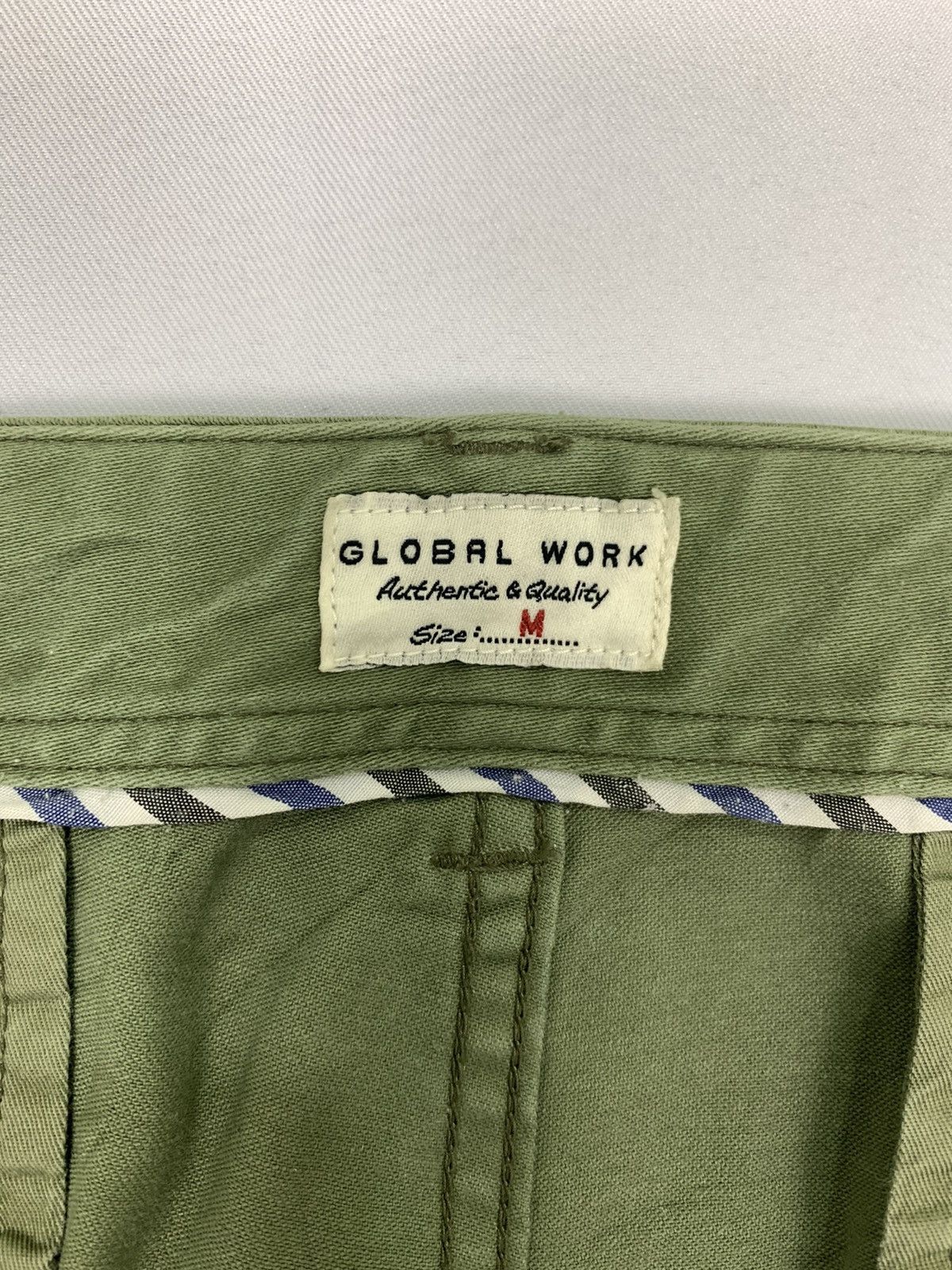 Global Work × Japanese Brand GLOBALWORK Authentic Multipocket Tactical Utility CargoPant Size US 31 - 17 Thumbnail