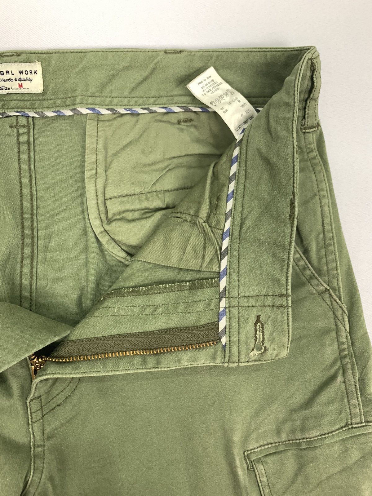 Global Work × Japanese Brand GLOBALWORK Authentic Multipocket Tactical Utility CargoPant Size US 31 - 16 Thumbnail