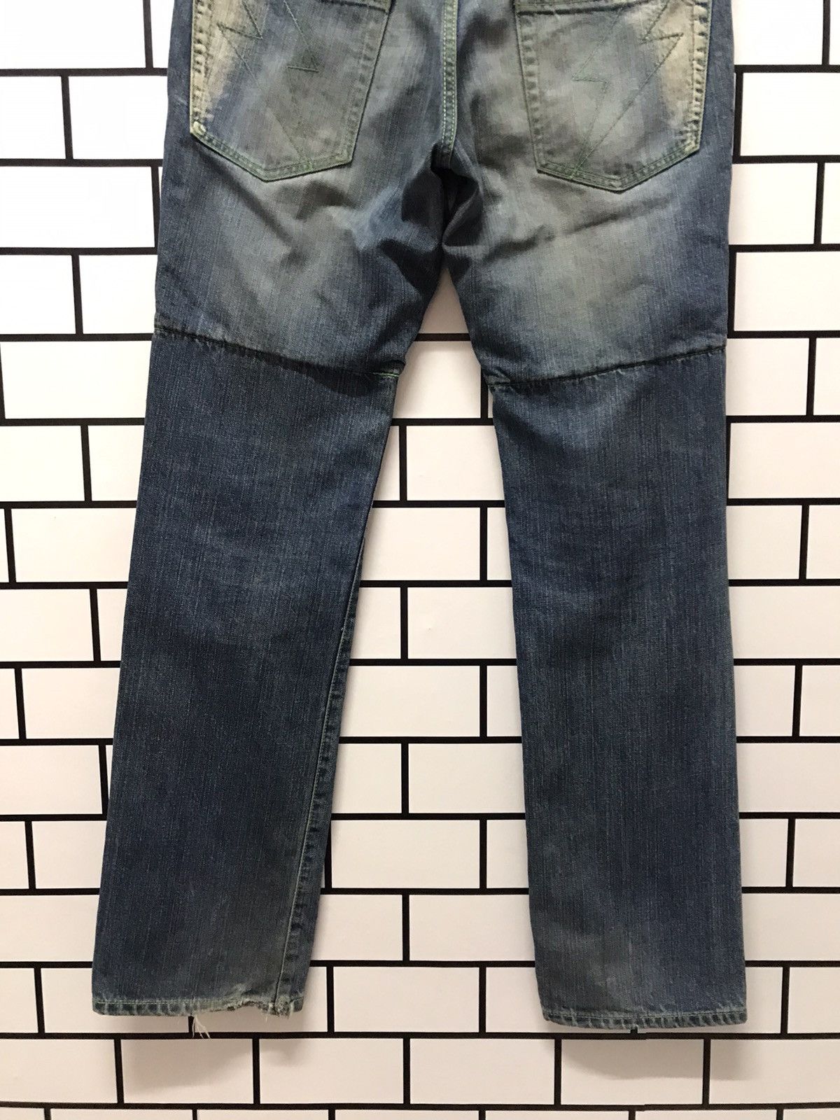 Japanese Brand × PPFM PPFM JAPAN RECONSTRUCT DOUBLE WAIST MULTIPOCKET DENIM PANTS Size US 32 / EU 48 - 13 Thumbnail