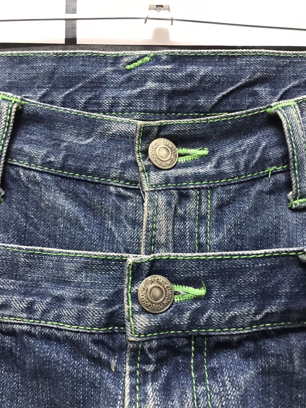 Japanese Brand × PPFM PPFM JAPAN RECONSTRUCT DOUBLE WAIST MULTIPOCKET DENIM PANTS Size US 32 / EU 48 - 11 Thumbnail