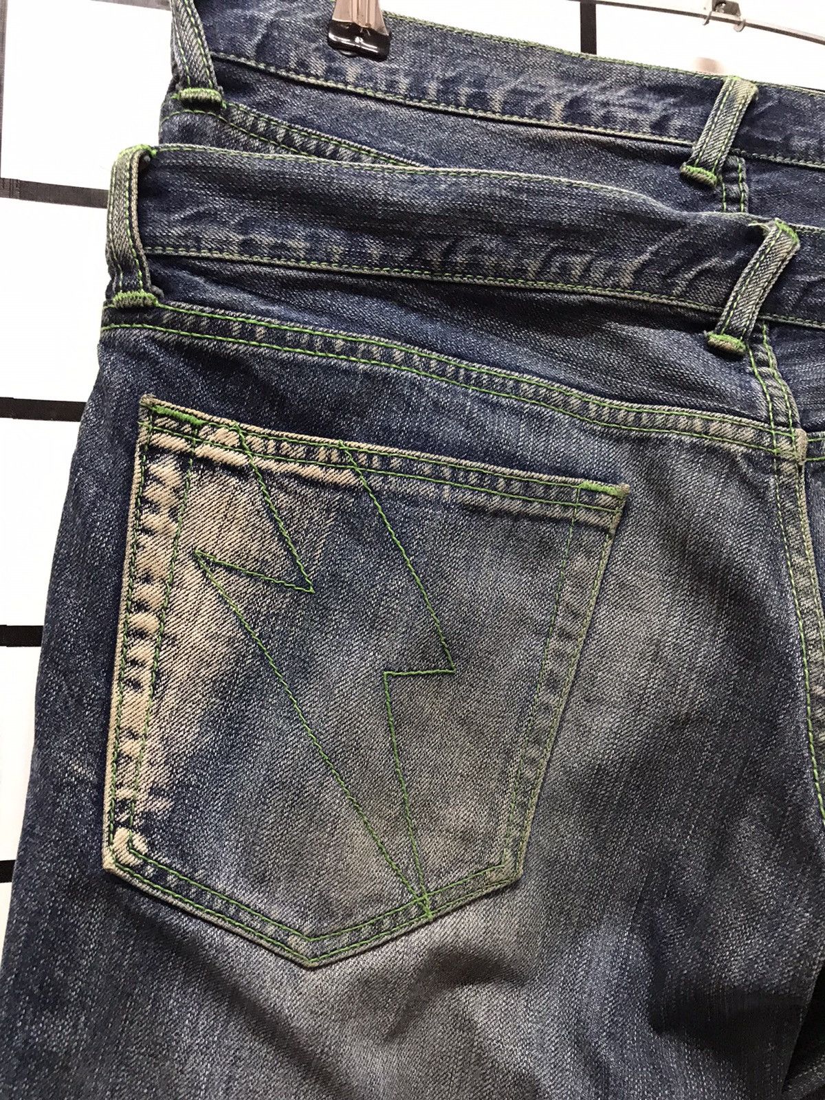 Japanese Brand × PPFM PPFM JAPAN RECONSTRUCT DOUBLE WAIST MULTIPOCKET DENIM PANTS Size US 32 / EU 48 - 14 Thumbnail