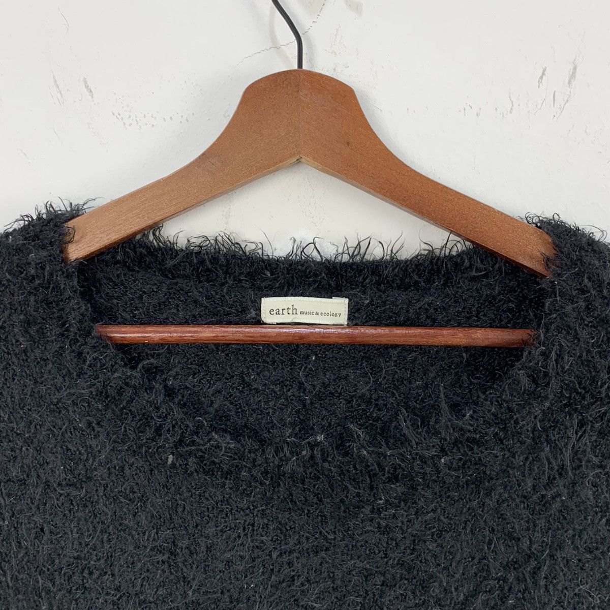 Homespun Knitwear × Japanese Brand 3 Tone Colour Wool Crochet Knitwear Long Sweater Sleepwear Size S / US 4 / IT 40 - 17 Thumbnail