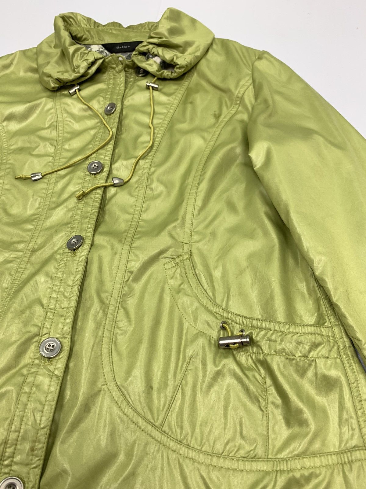 Goretex × Japanese Brand ORFINE Shiny Adjustable Pullover Blouson Windbreaker Jacket Size M / US 6-8 / IT 42-44 - 6 Thumbnail