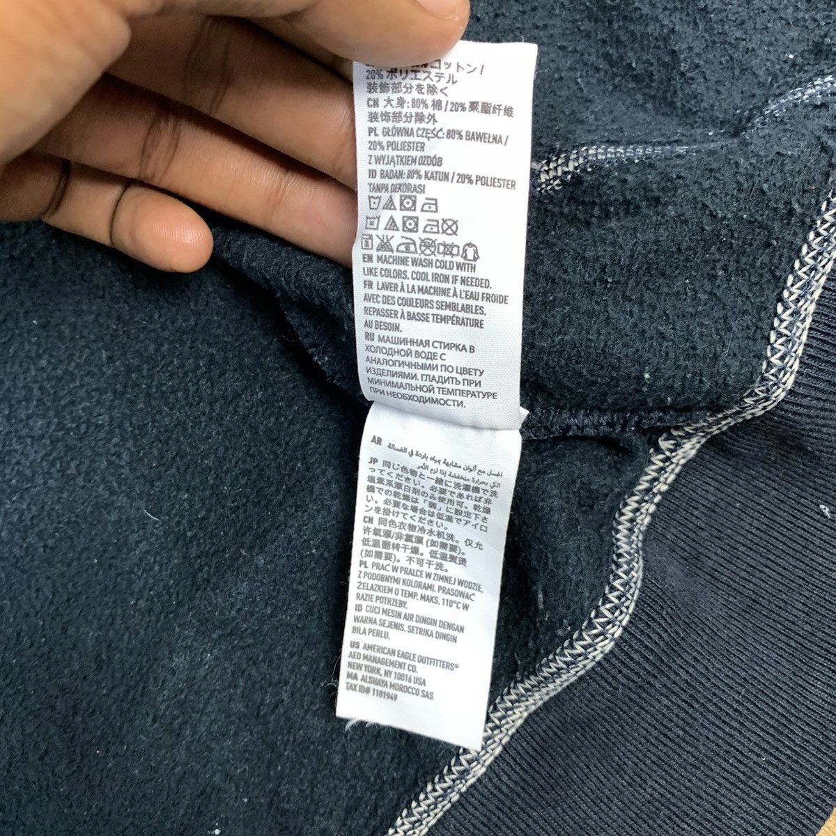 American Eagle Outfitters Vtg AMERICAN EAGLE OUTFITTER NewYork Spellout Hoodie Jacket Size US M / EU 48-50 / 2 - 18 Thumbnail