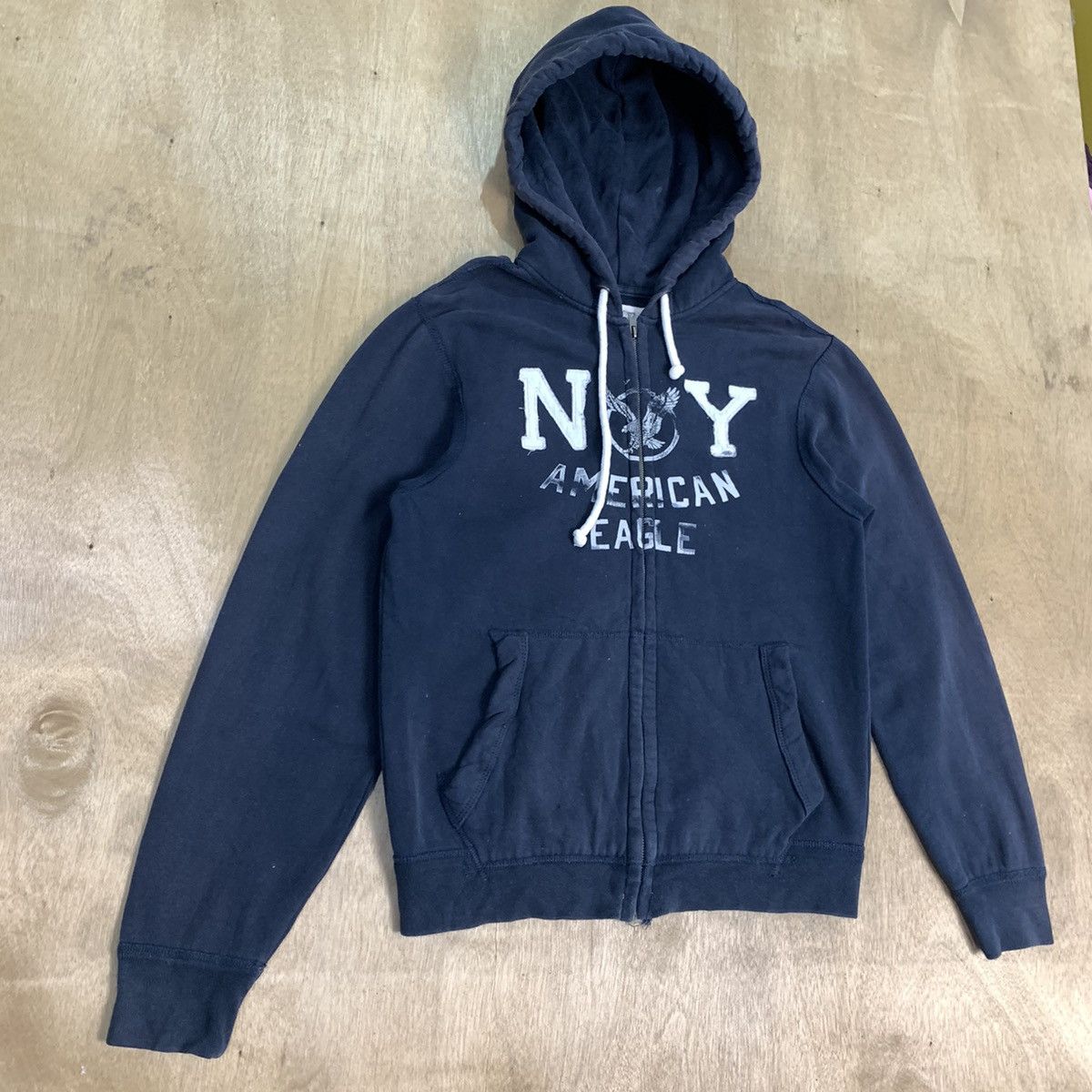 American Eagle Outfitters Vtg AMERICAN EAGLE OUTFITTER NewYork Spellout Hoodie Jacket Size US M / EU 48-50 / 2 - 5 Thumbnail
