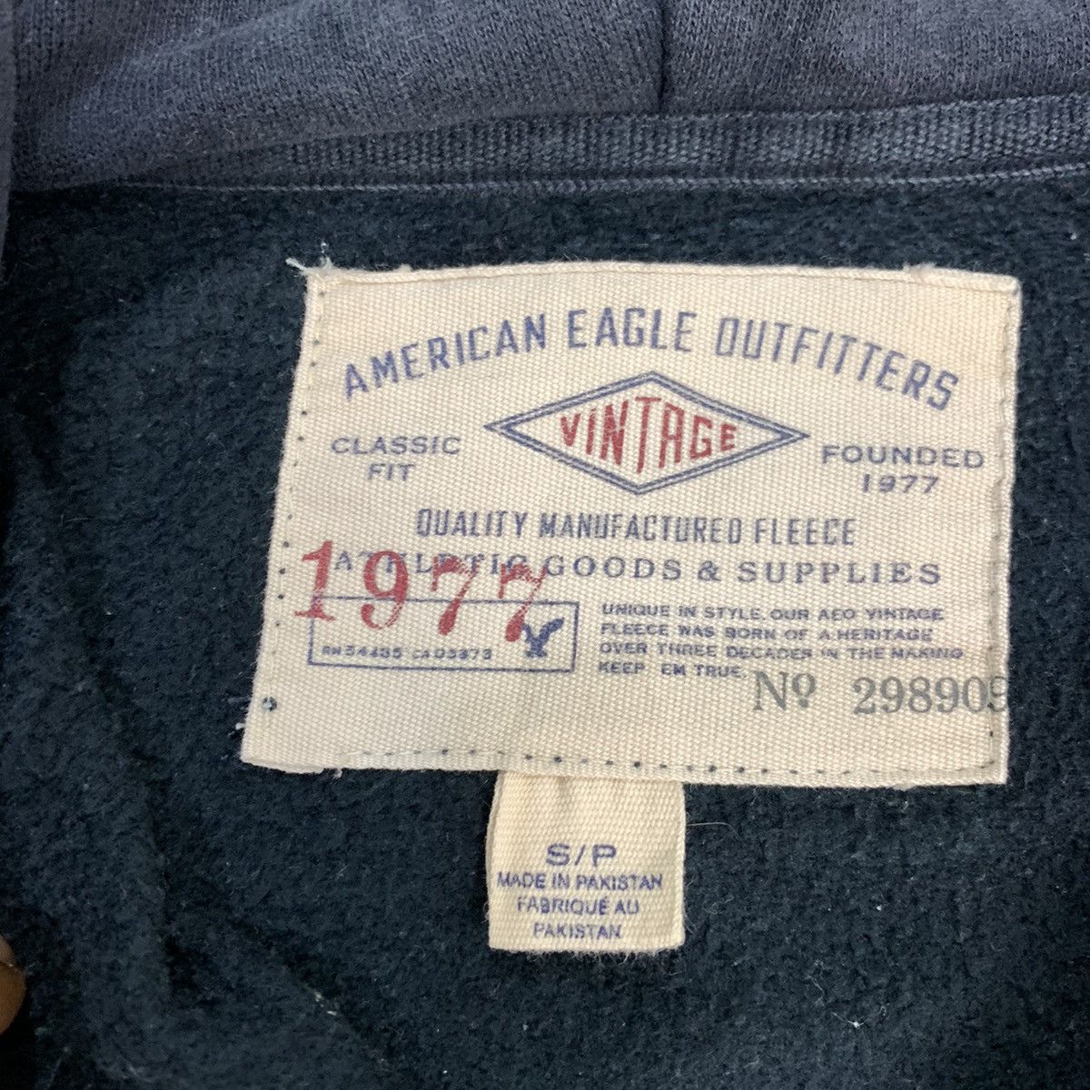 American Eagle Outfitters Vtg AMERICAN EAGLE OUTFITTER NewYork Spellout Hoodie Jacket Size US M / EU 48-50 / 2 - 16 Thumbnail