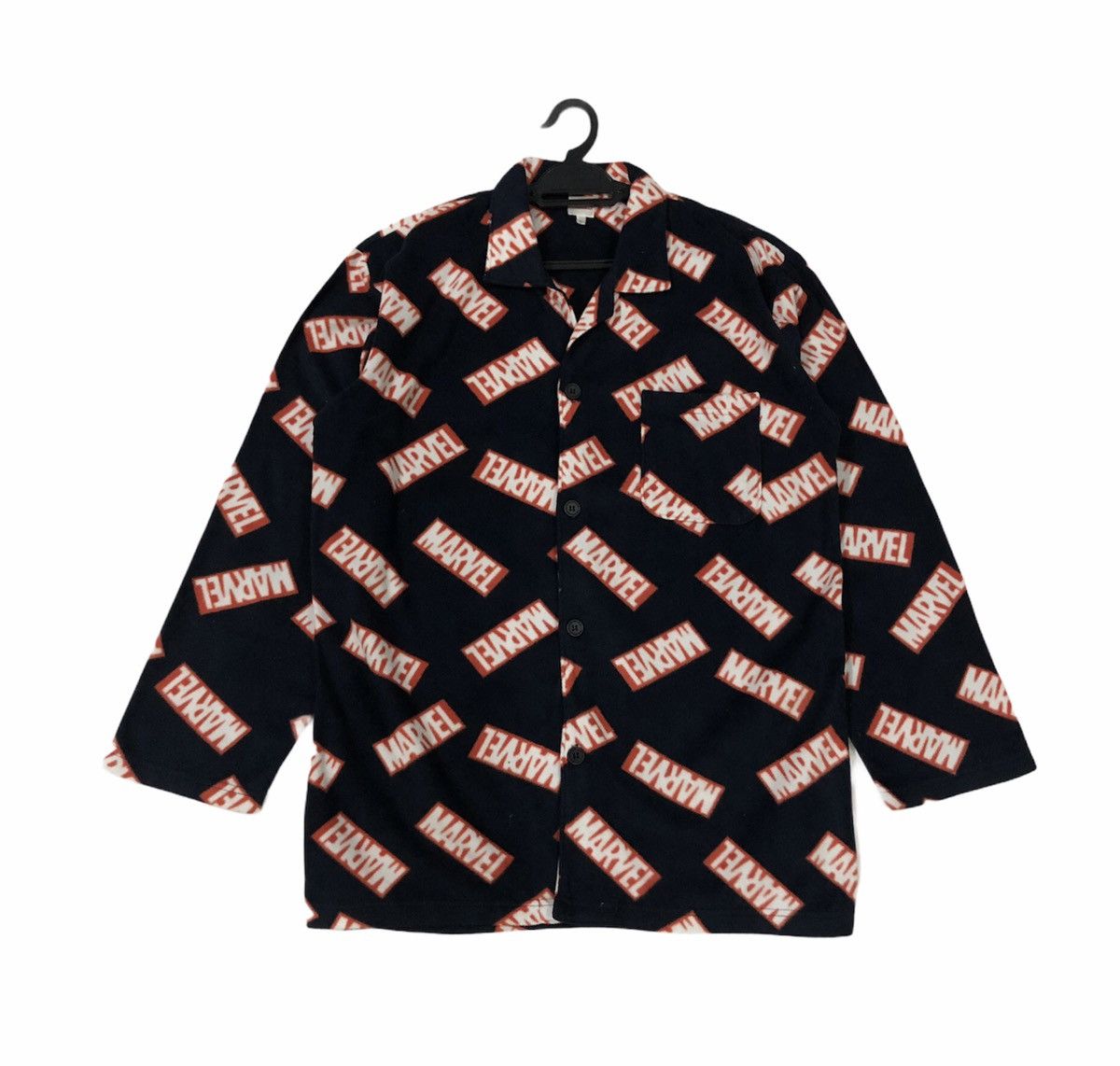 DC Comics Marvel Fleece Full Print Pajamas Shirt Size US L / EU 52-54 / 3 - 1 Thumbnail