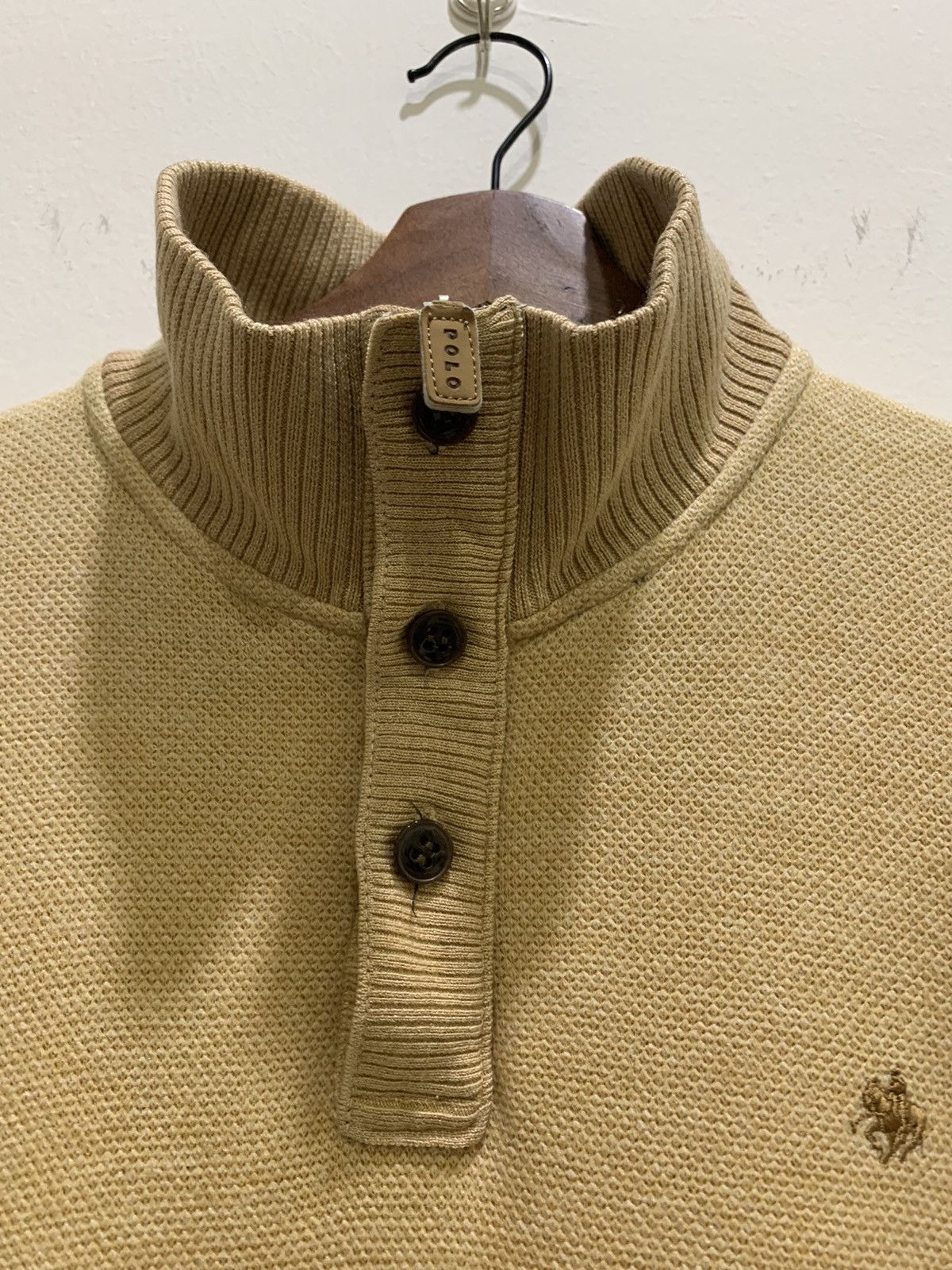 Polo Ralph Lauren × Ralph Lauren Sport POLO RALPH LAUREN BRITISH SPORT Button Up Collar Sweatshirt Size US M / EU 48-50 / 2 - 12 Thumbnail