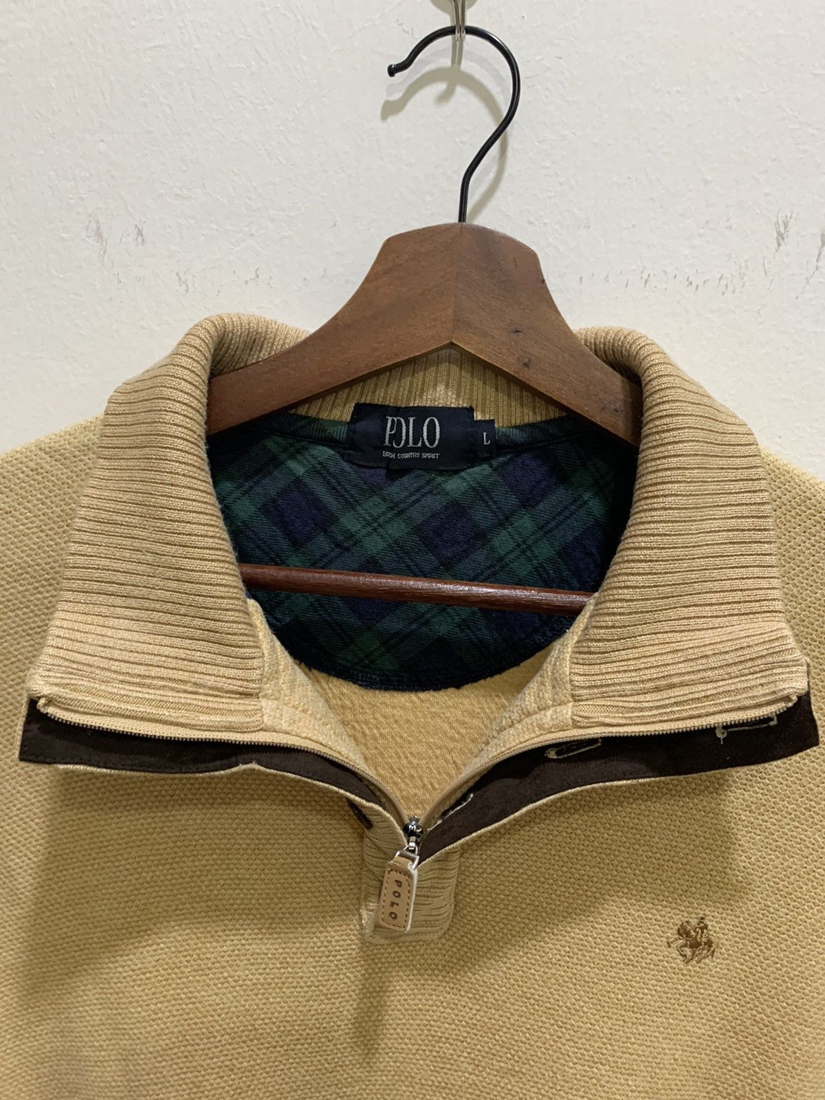 Polo Ralph Lauren × Ralph Lauren Sport POLO RALPH LAUREN BRITISH SPORT Button Up Collar Sweatshirt Size US M / EU 48-50 / 2 - 13 Thumbnail