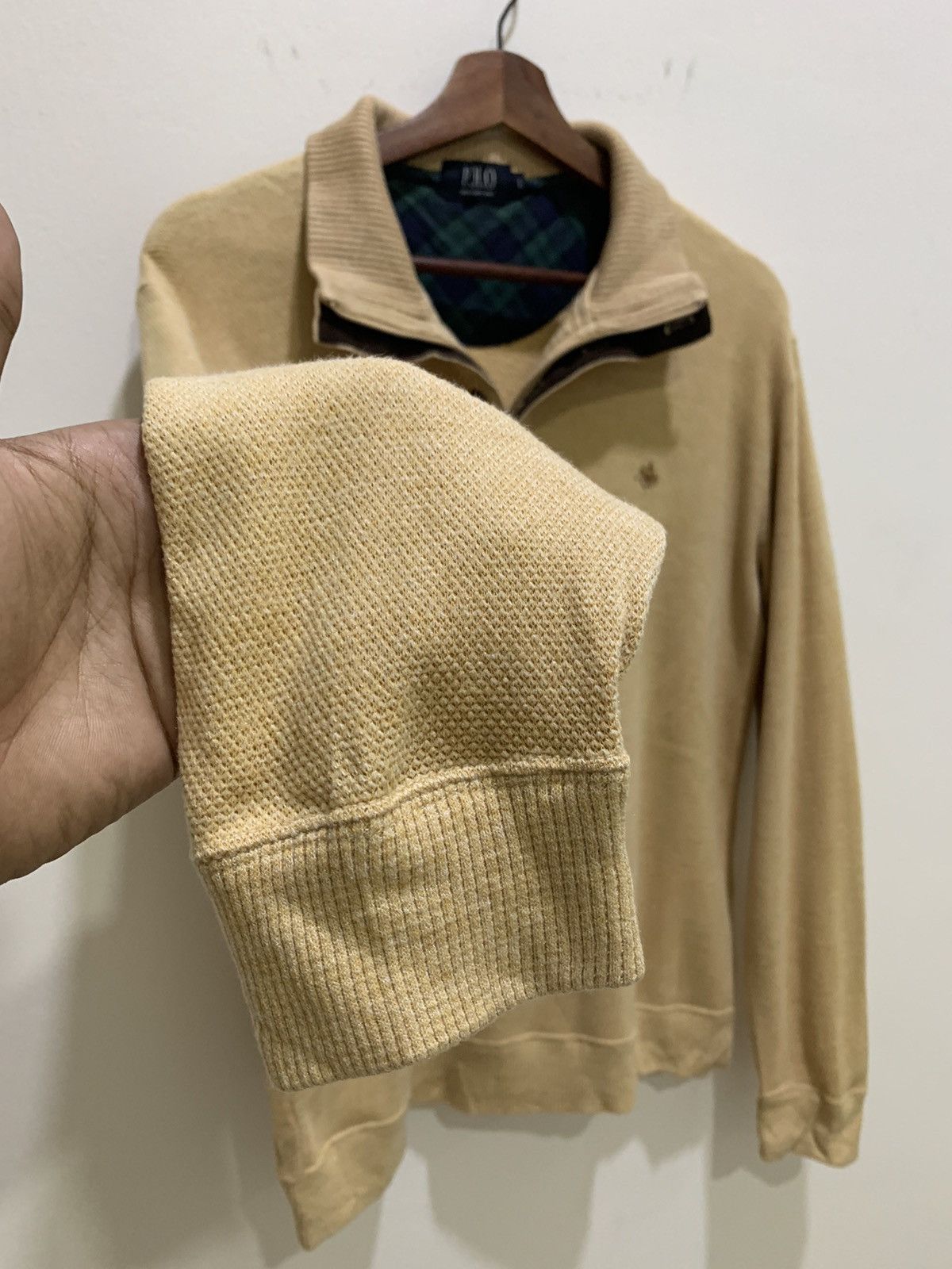 Polo Ralph Lauren × Ralph Lauren Sport POLO RALPH LAUREN BRITISH SPORT Button Up Collar Sweatshirt Size US M / EU 48-50 / 2 - 10 Thumbnail