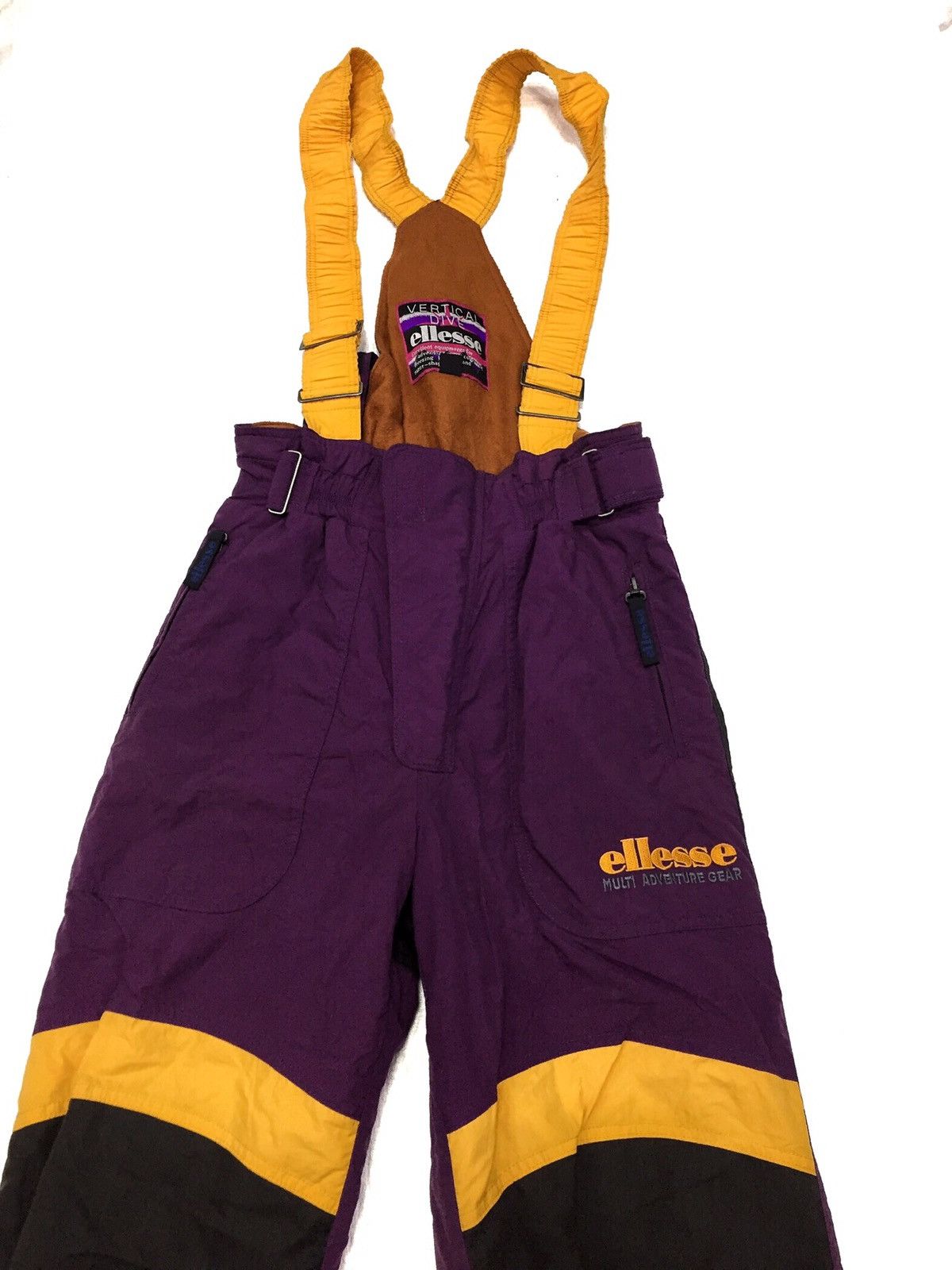 Ellesse × Vintage Vintage Nylon Ski Ellesse Multi Adventure Gear Ski Italy Size US 34 / EU 50 - 2 Thumbnail