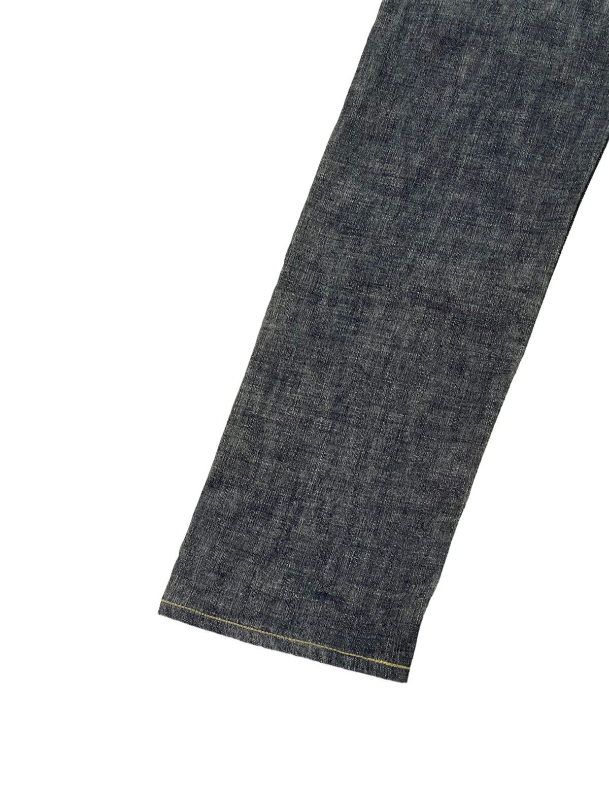 Kapital Nearly Unused Kapital Two Tones Hybrid Denim Slim 1🟦6 Size US 30 / EU 46 - 5 Thumbnail
