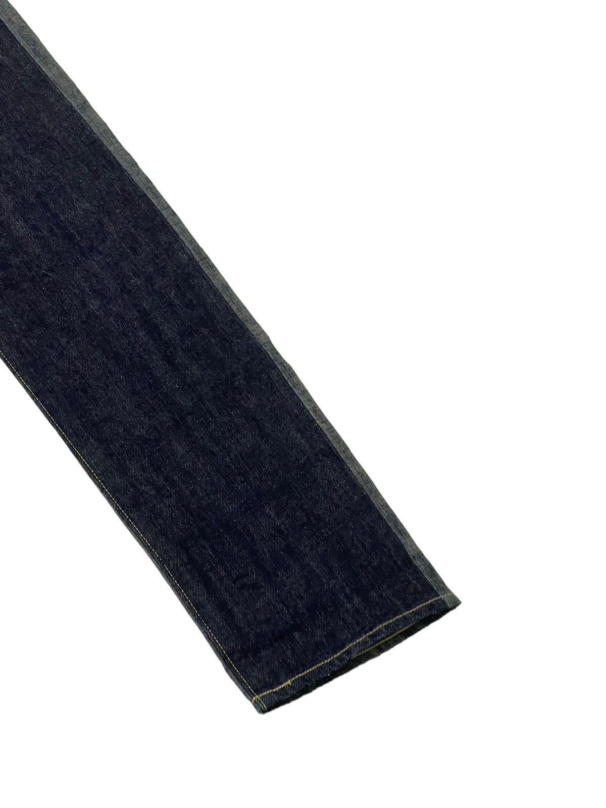 Kapital Nearly Unused Kapital Two Tones Hybrid Denim Slim 1🟦6 Size US 30 / EU 46 - 14 Thumbnail