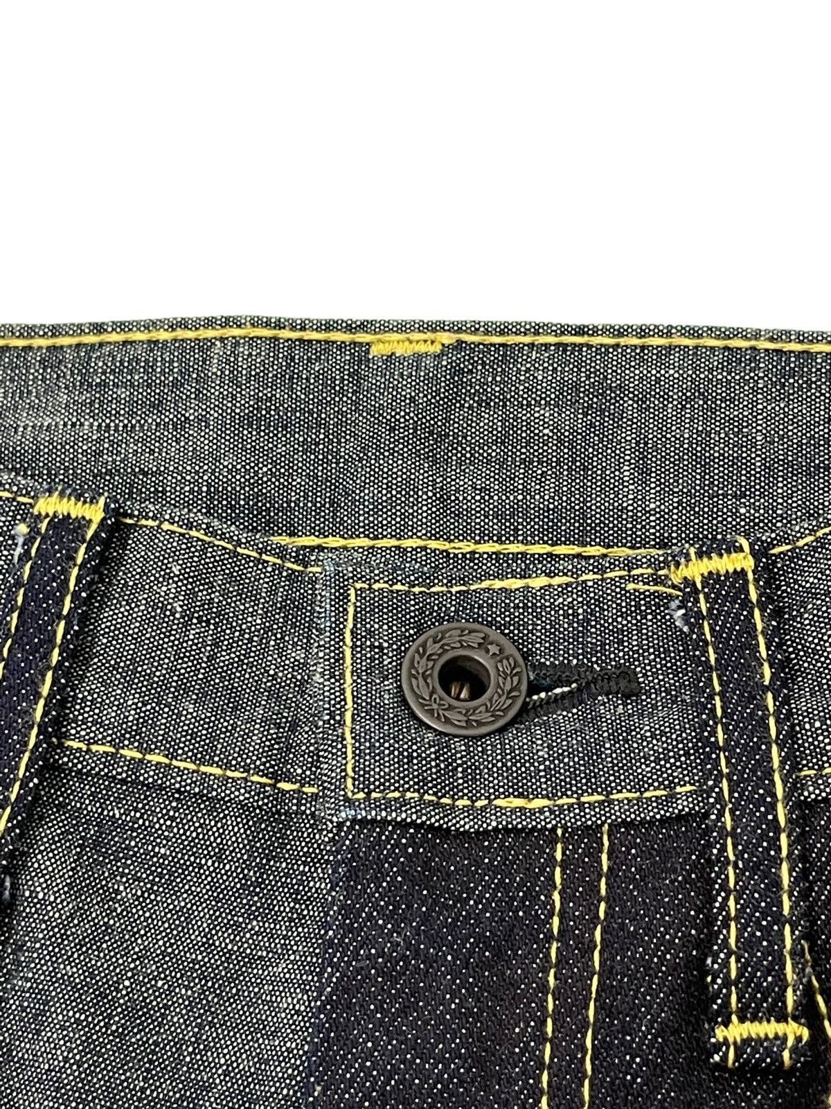 Kapital Nearly Unused Kapital Two Tones Hybrid Denim Slim 1🟦6 Size US 30 / EU 46 - 20 Thumbnail