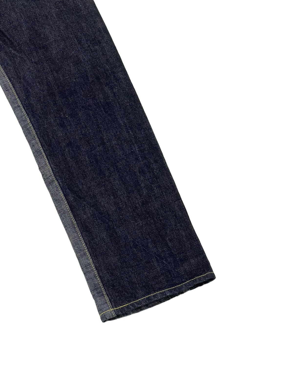 Kapital Nearly Unused Kapital Two Tones Hybrid Denim Slim 1🟦6 Size US 30 / EU 46 - 4 Thumbnail