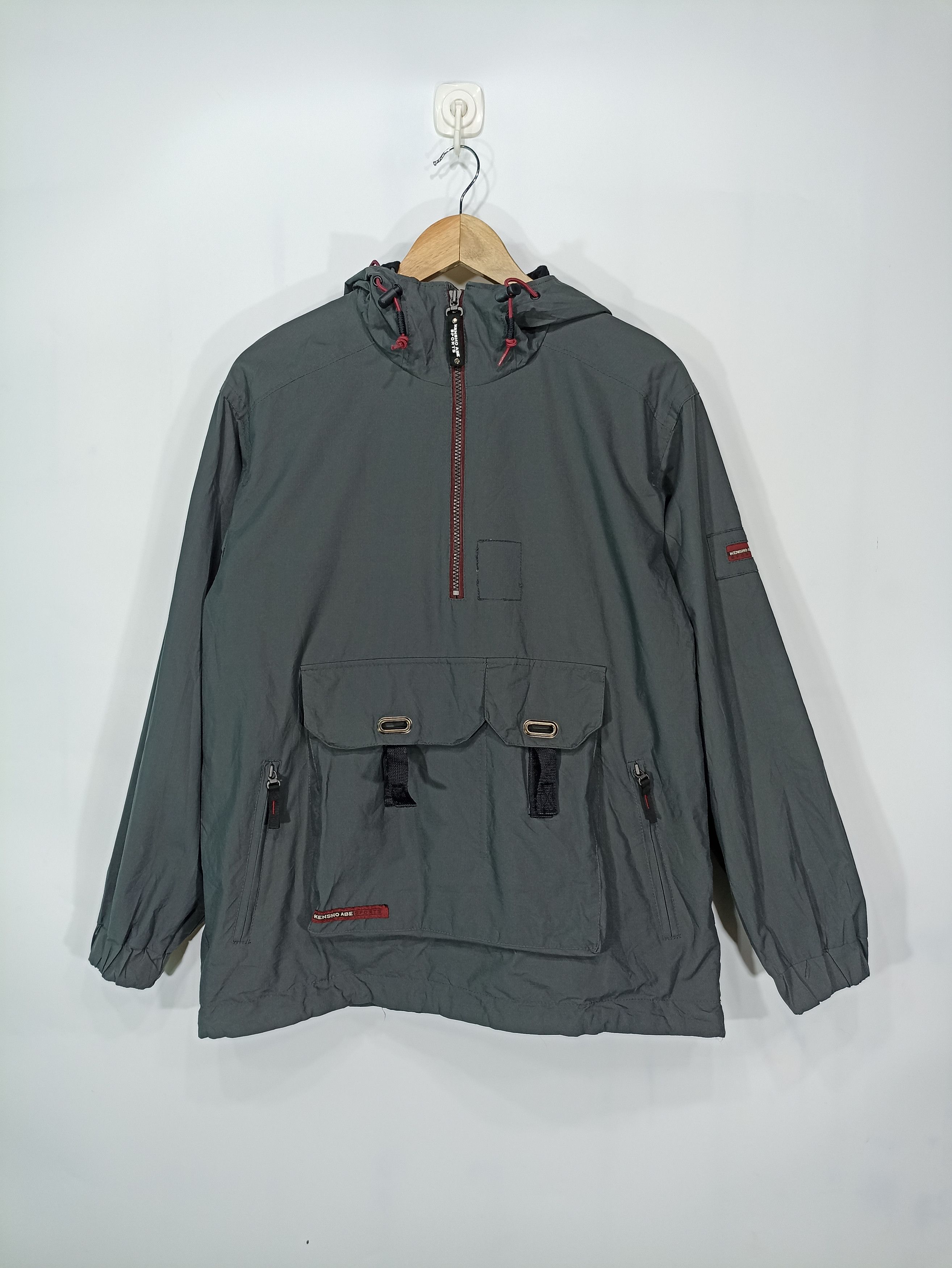 Japanese Brand × Kensho Abe × Vintage Kensho Abe Sport Anorak Jacket Size US S / EU 44-46 / 1 - 1 Thumbnail