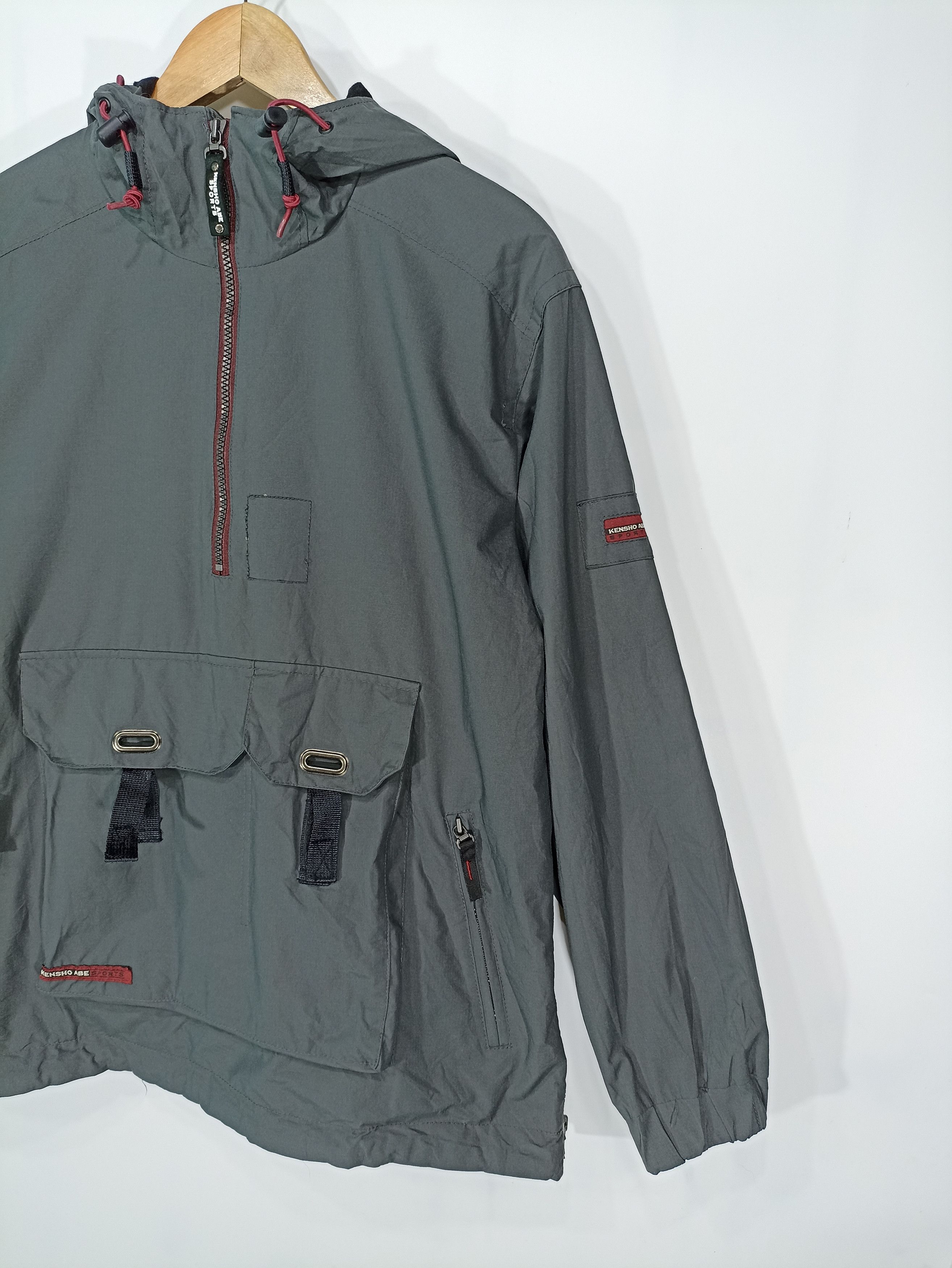 Japanese Brand × Kensho Abe × Vintage Kensho Abe Sport Anorak Jacket Size US S / EU 44-46 / 1 - 2 Thumbnail
