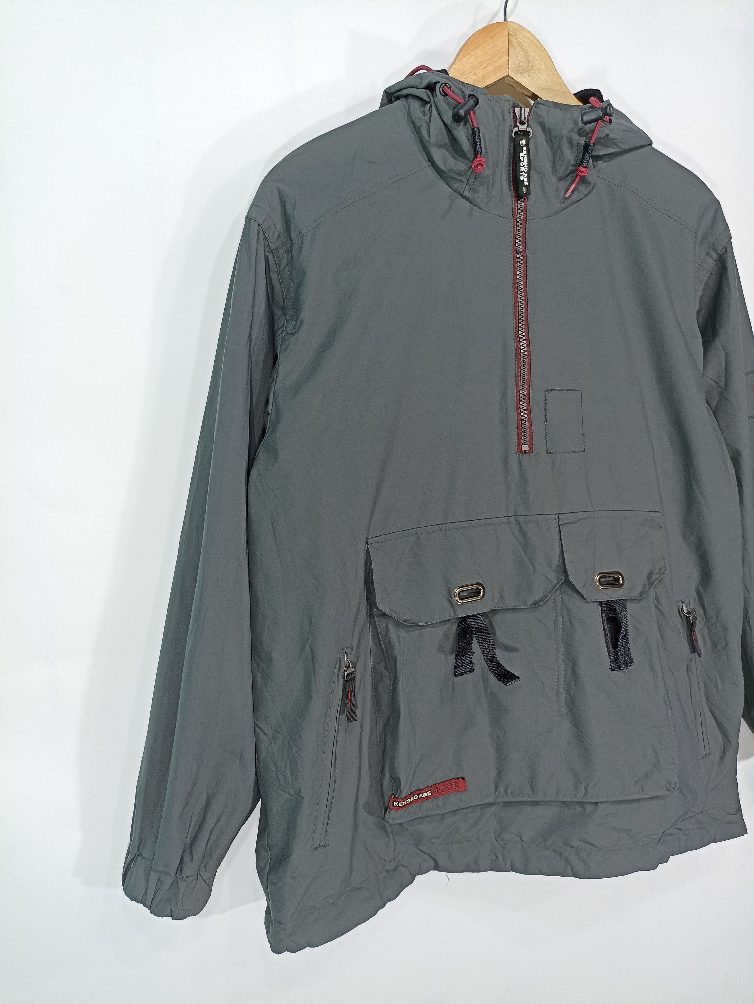 Japanese Brand × Kensho Abe × Vintage Kensho Abe Sport Anorak Jacket Size US S / EU 44-46 / 1 - 3 Thumbnail