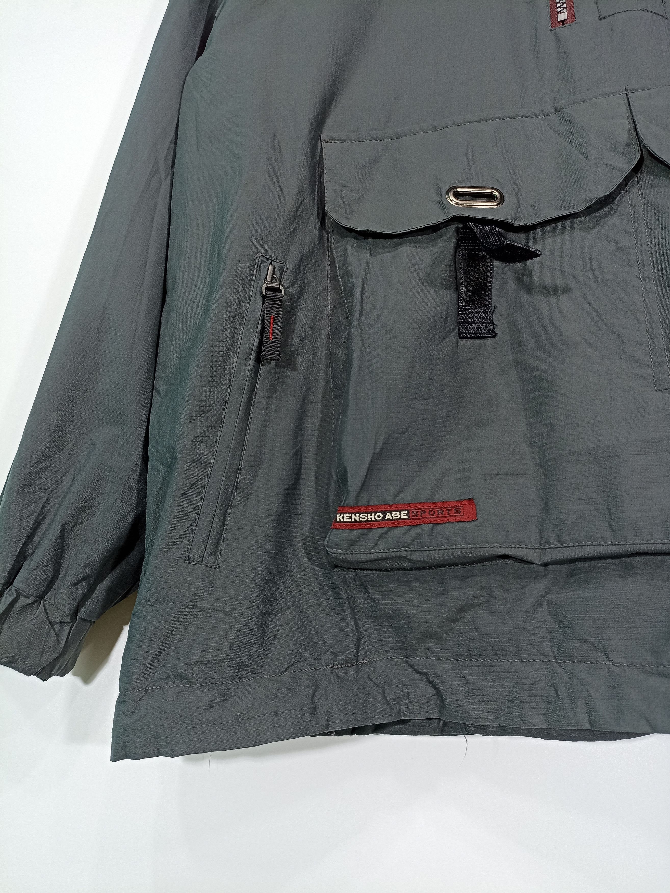 Japanese Brand × Kensho Abe × Vintage Kensho Abe Sport Anorak Jacket Size US S / EU 44-46 / 1 - 4 Thumbnail