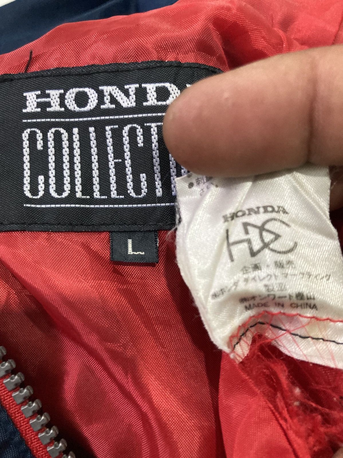 Honda VINTAGE SUN FADED HONDA ANORAK Size US L / EU 52-54 / 3 - 8 Thumbnail