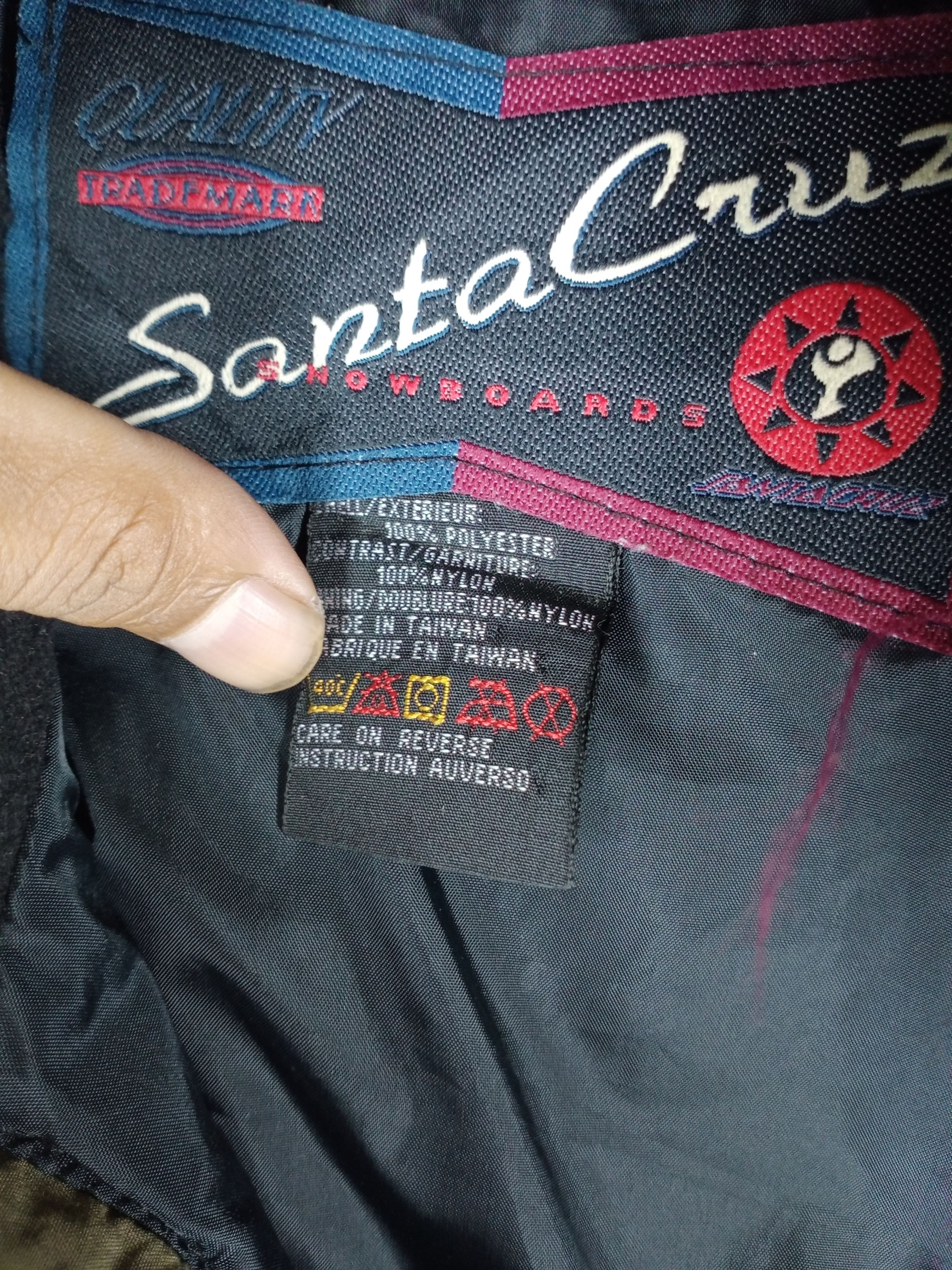 Santa Cruz Skateboards Vintage Santa Cruz Snowboard Hoodie Size US XL / EU 56 / 4 - 4 Thumbnail