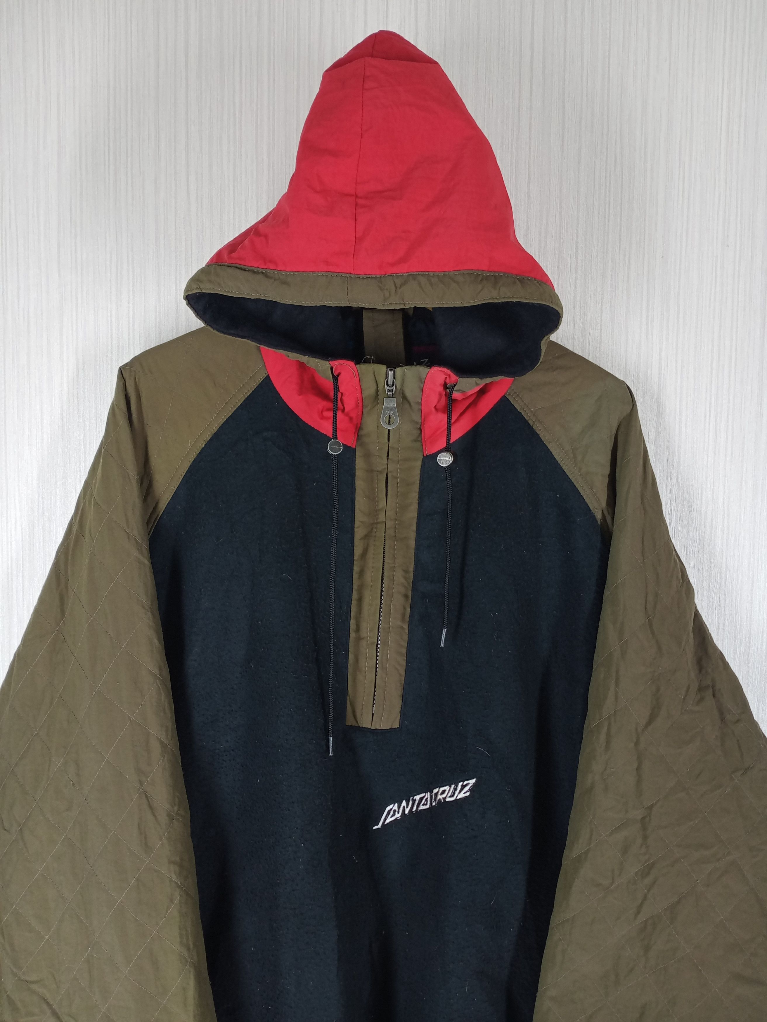 Santa Cruz Skateboards Vintage Santa Cruz Snowboard Hoodie Size US XL / EU 56 / 4 - 3 Thumbnail