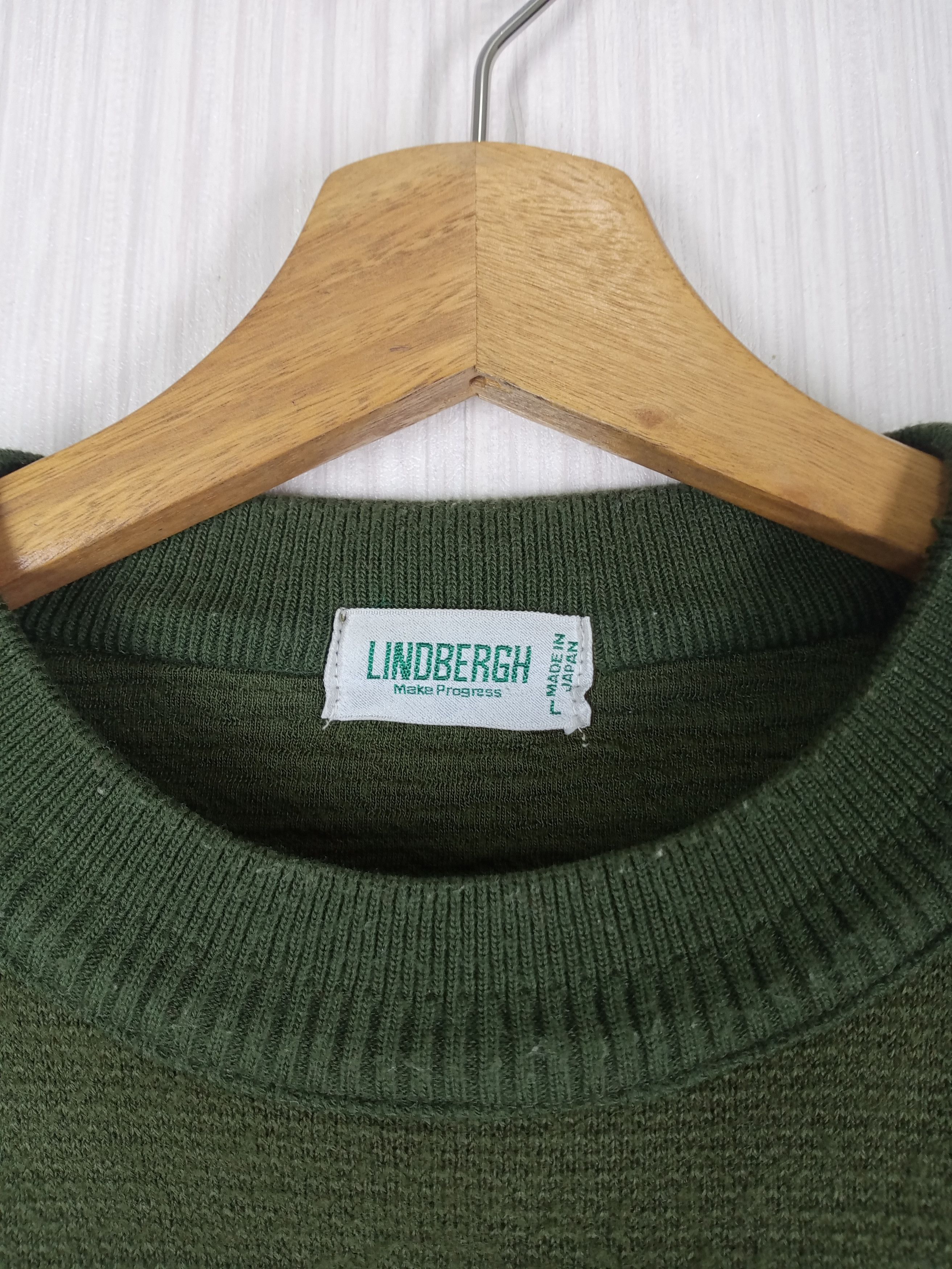 Lindbergh Vintage 90s Lindbergh Crewneck Sweatshirt Size US L / EU 52-54 / 3 - 4 Thumbnail