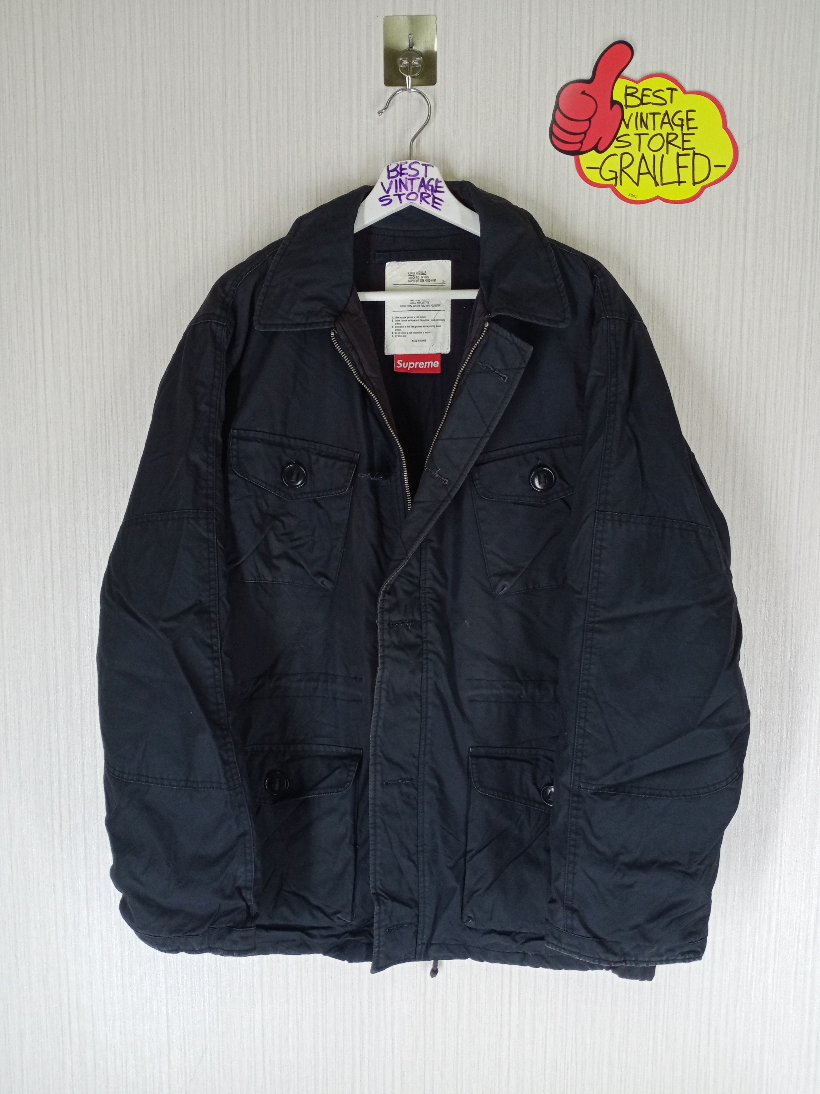 Supreme Vintage Supreme Combat Field/Bombers Jacket Size US L / EU 52-54 / 3 - 2 Thumbnail