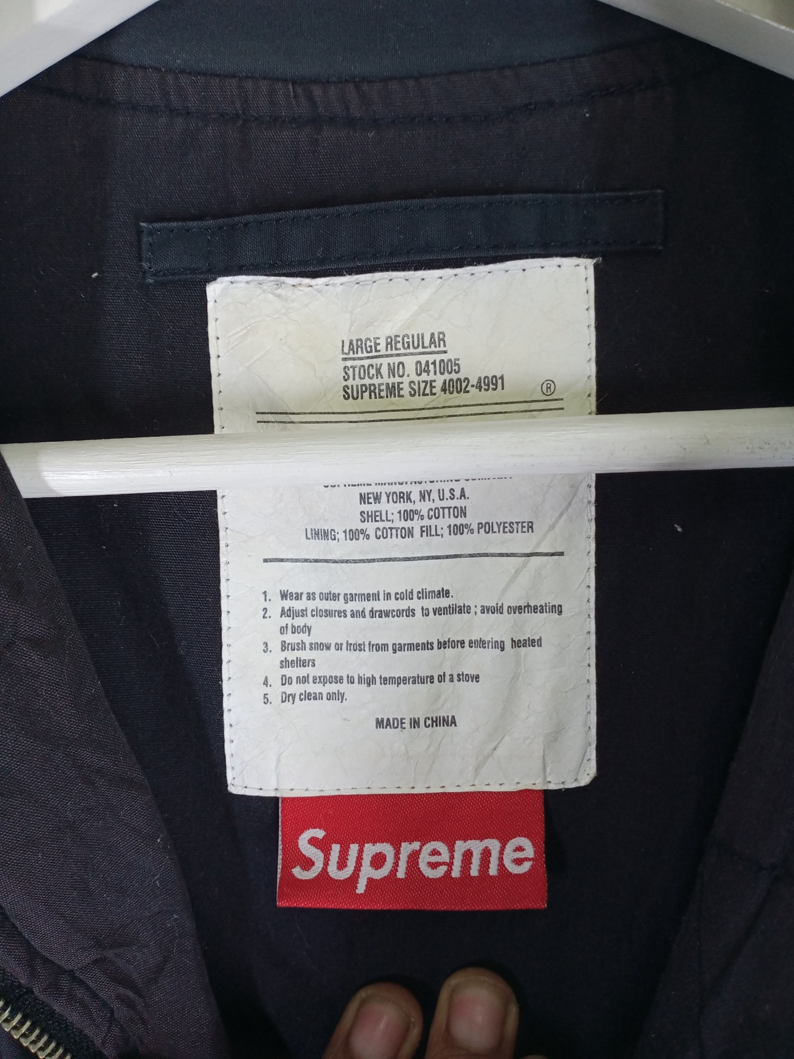 Supreme Vintage Supreme Combat Field/Bombers Jacket Size US L / EU 52-54 / 3 - 3 Thumbnail