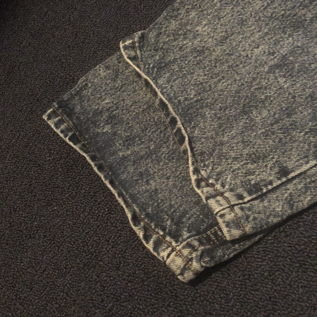 Levi's Vintage 90s Levi’s 506 Stone Blue Washed Denim Jeans 36x32 Size US 36 / EU 52 - 5 Thumbnail